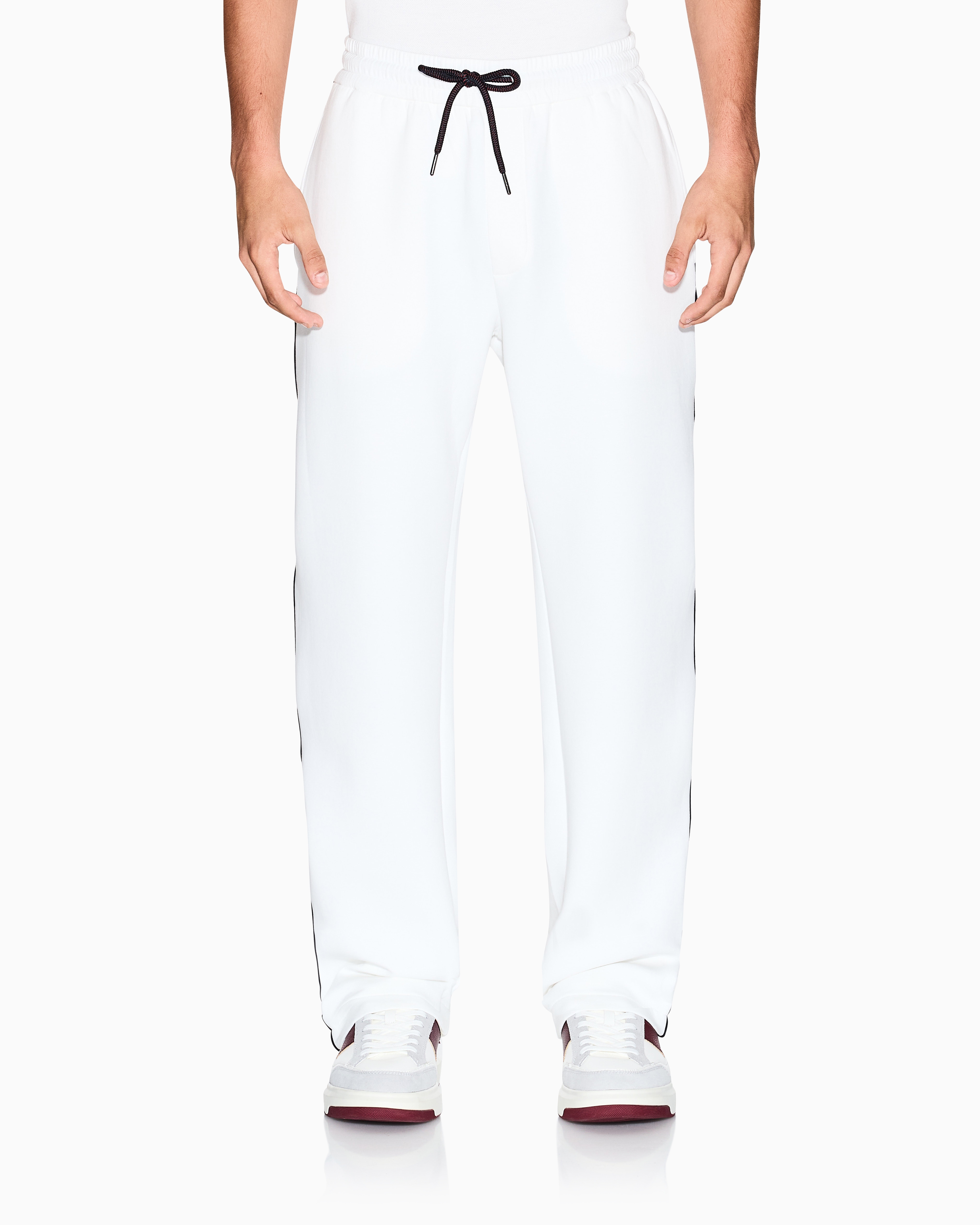 Armani Exchange - Sweatpants, Man, White, Size: M
