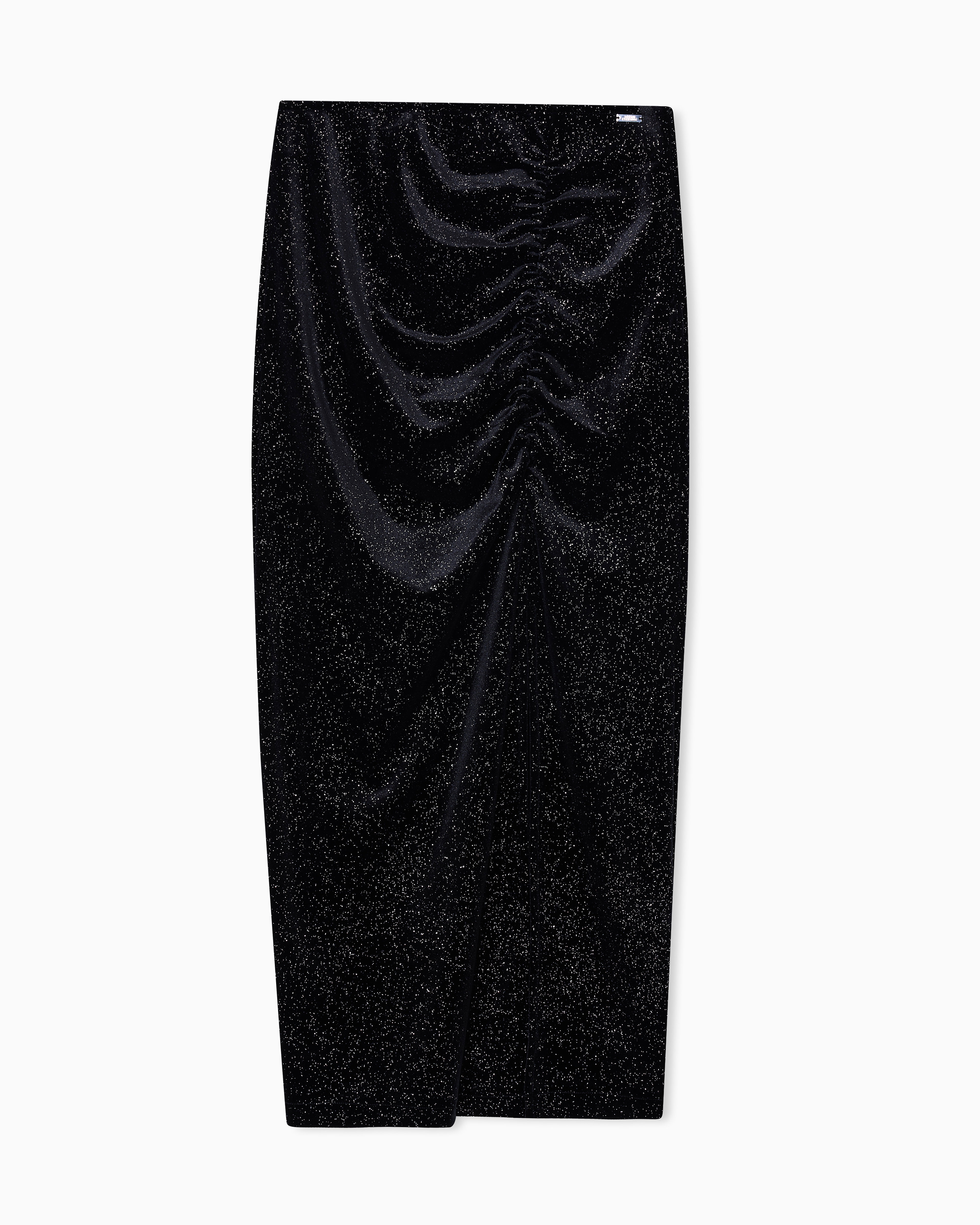 Armani Exchange - Midi Skirts, Woman, Black, Size: