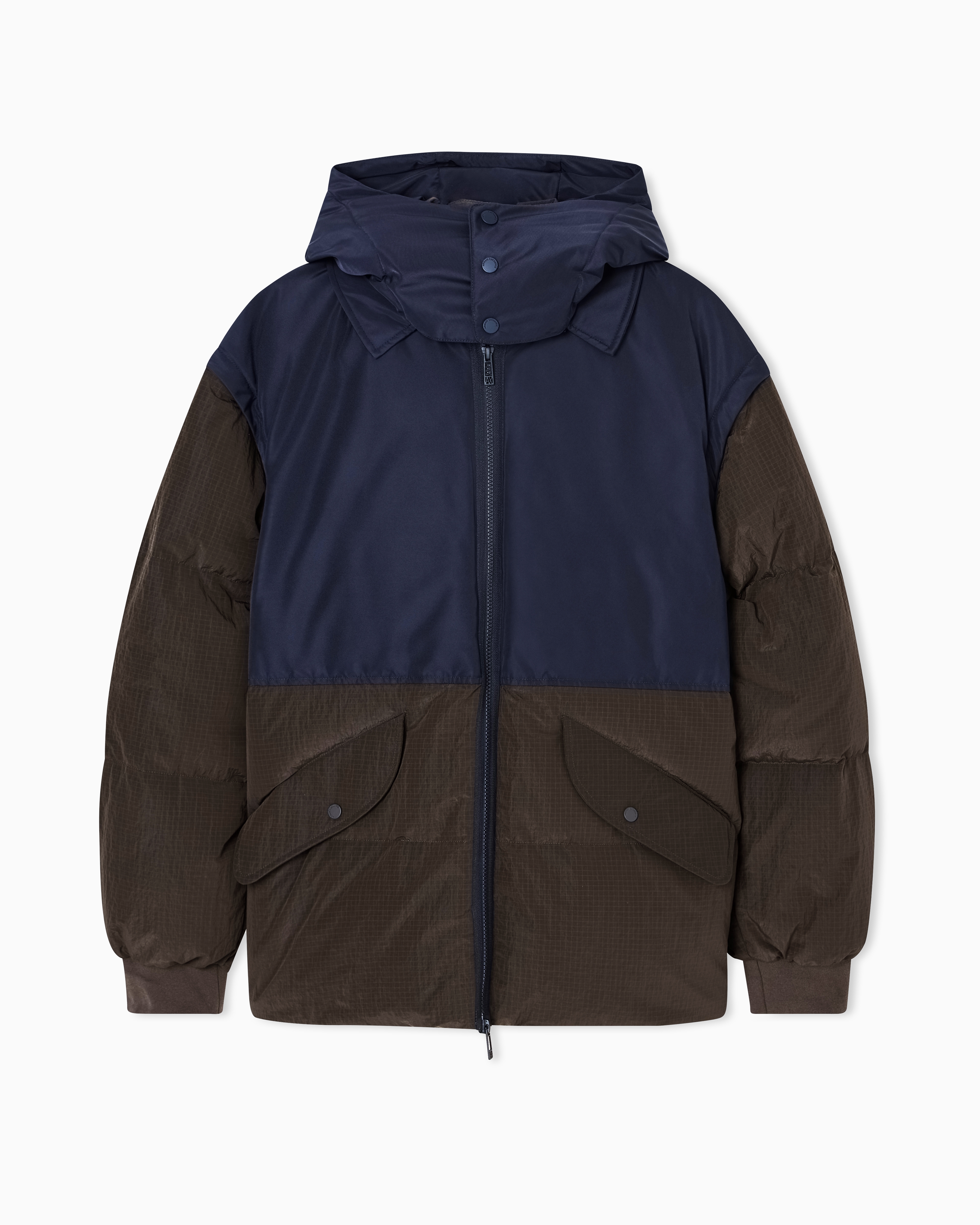 【極美品】GIORGIO ARMANI ベルベット ベロア 青 黒 イタリア製 undefined