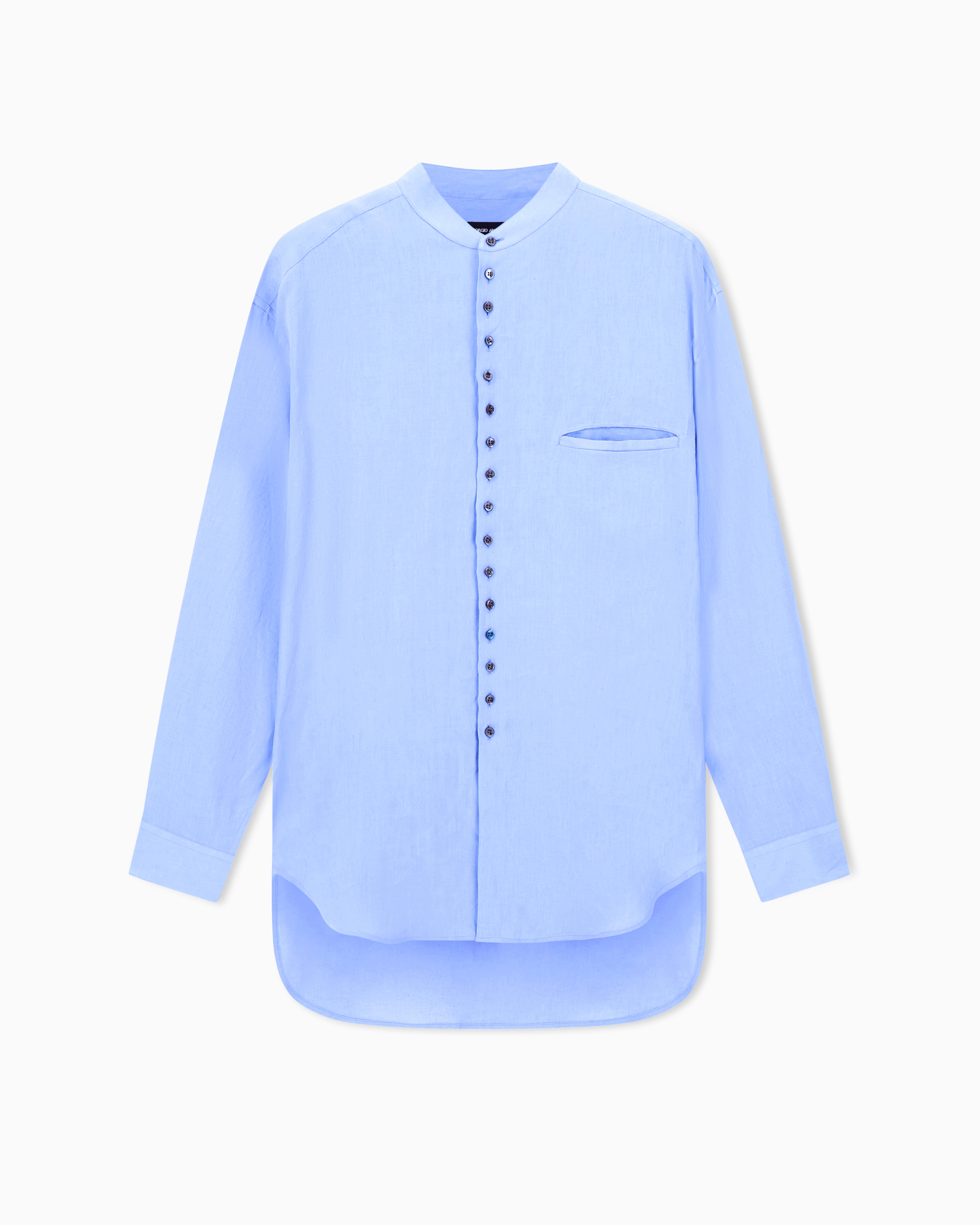 Giorgio Armani Purple Linen Shirt