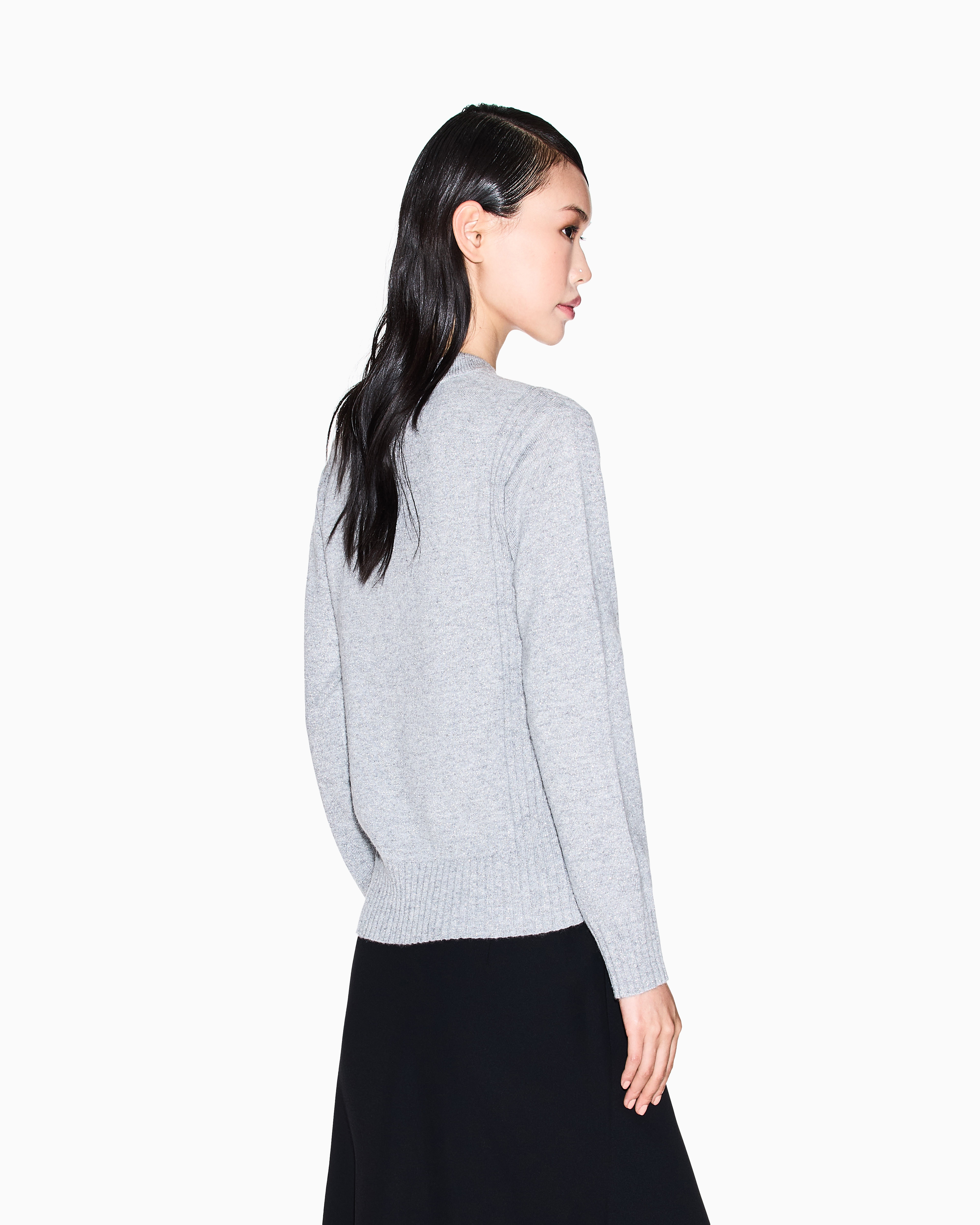 Regular fit crew neck sweater