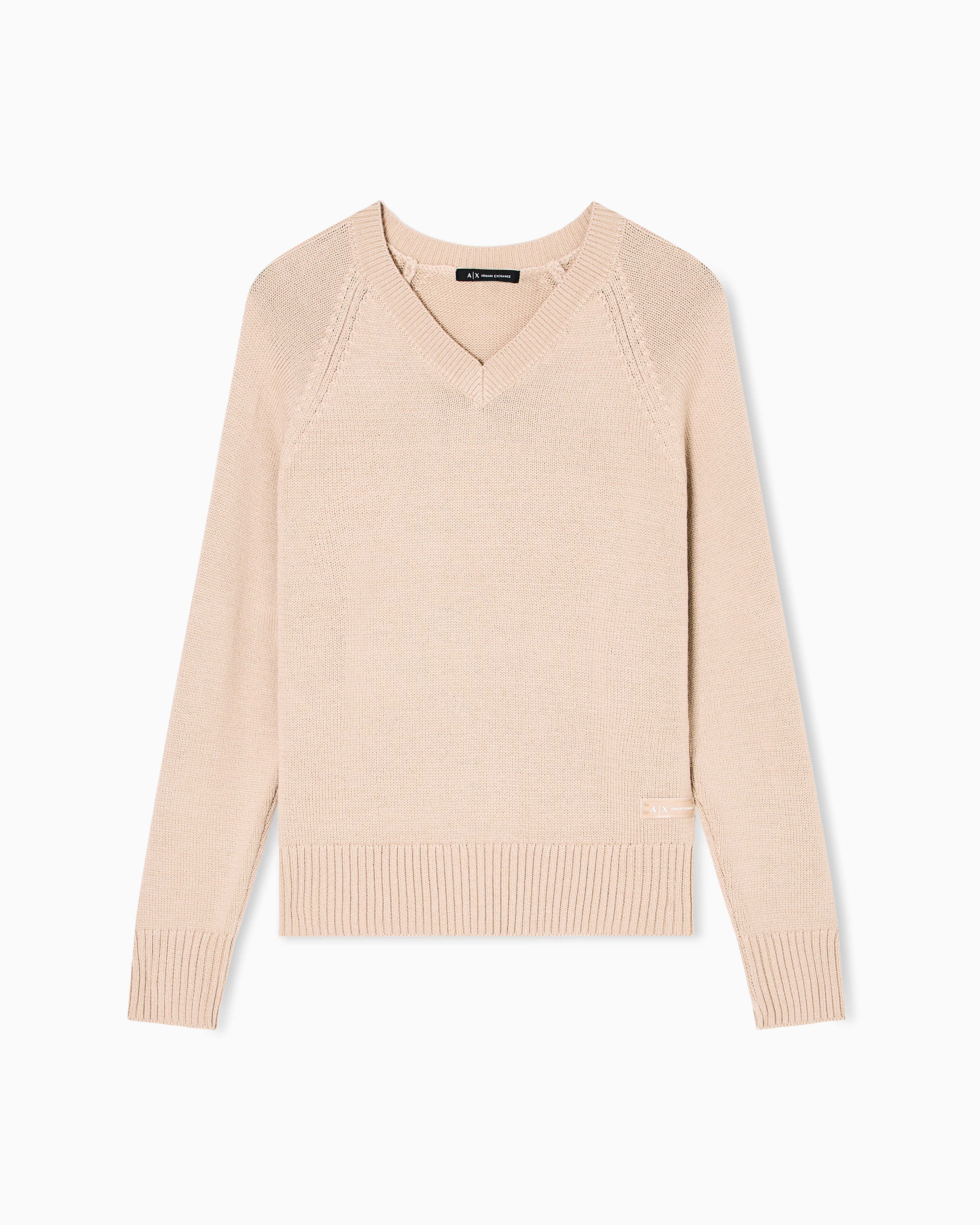 Armani Exchange - Jumpers, Woman, Camel, Size: