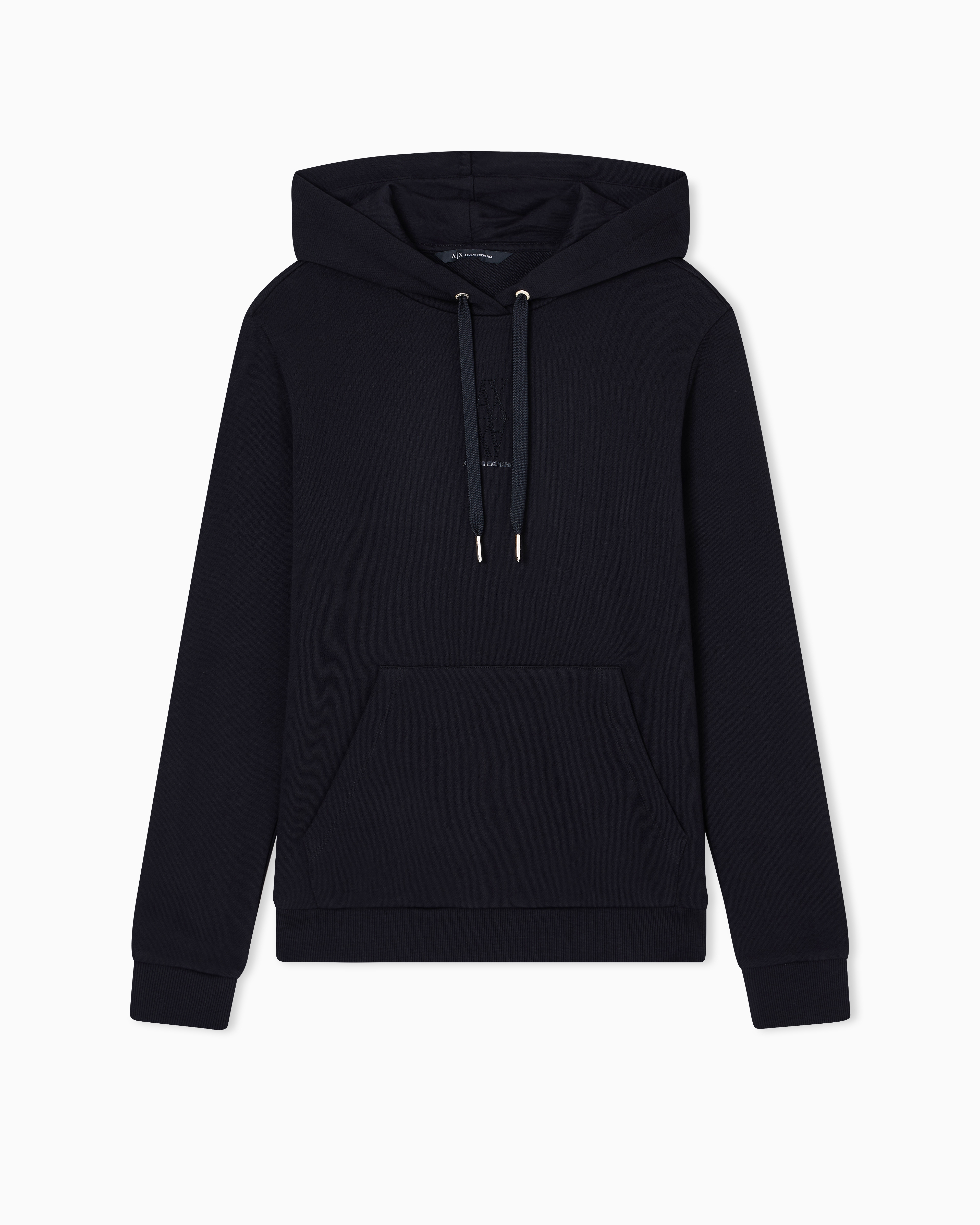 Armani Exchange - Hoodies, Woman, Black, Size: