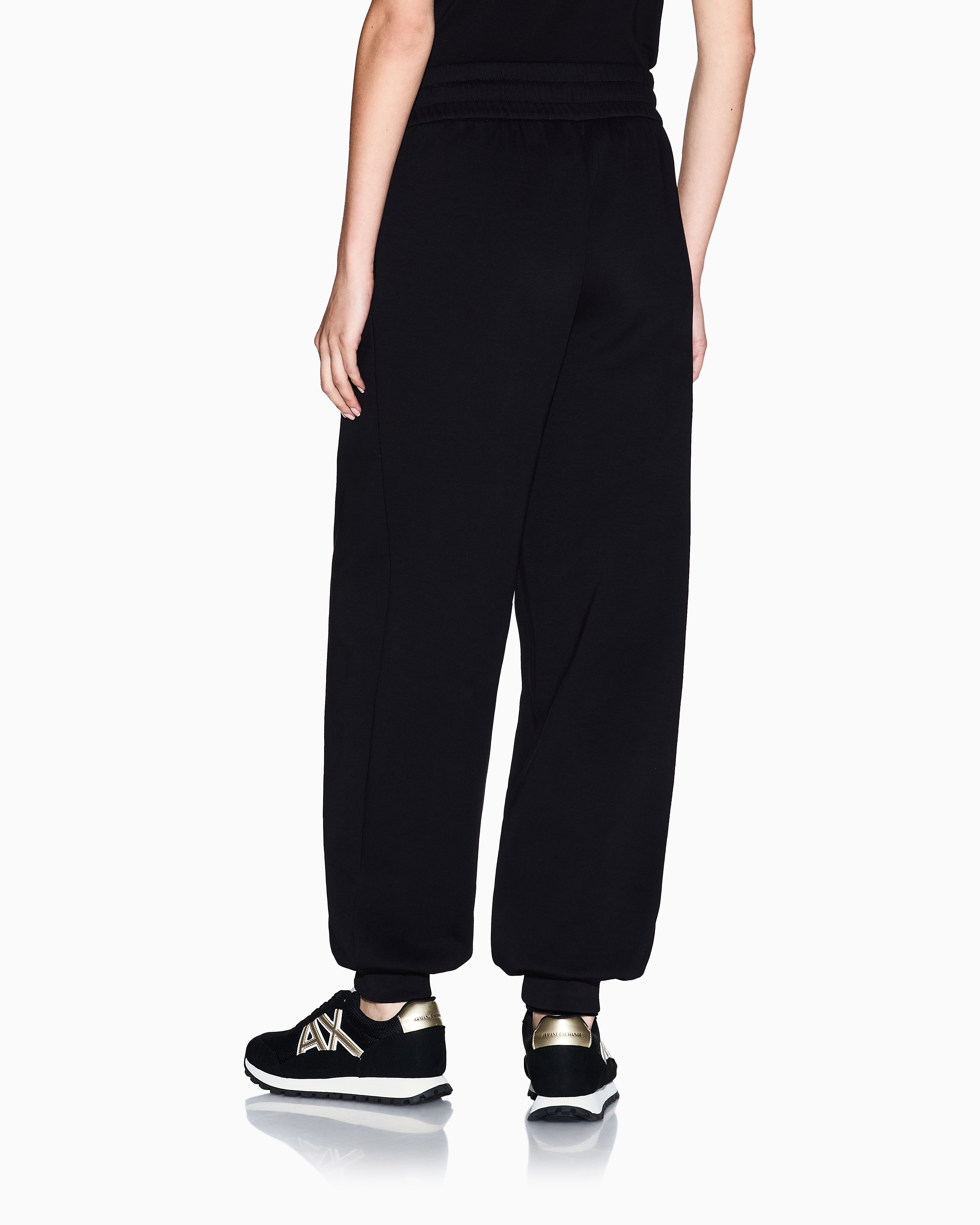 Armani Exchange - Sweatpants, Woman, Black, Size: