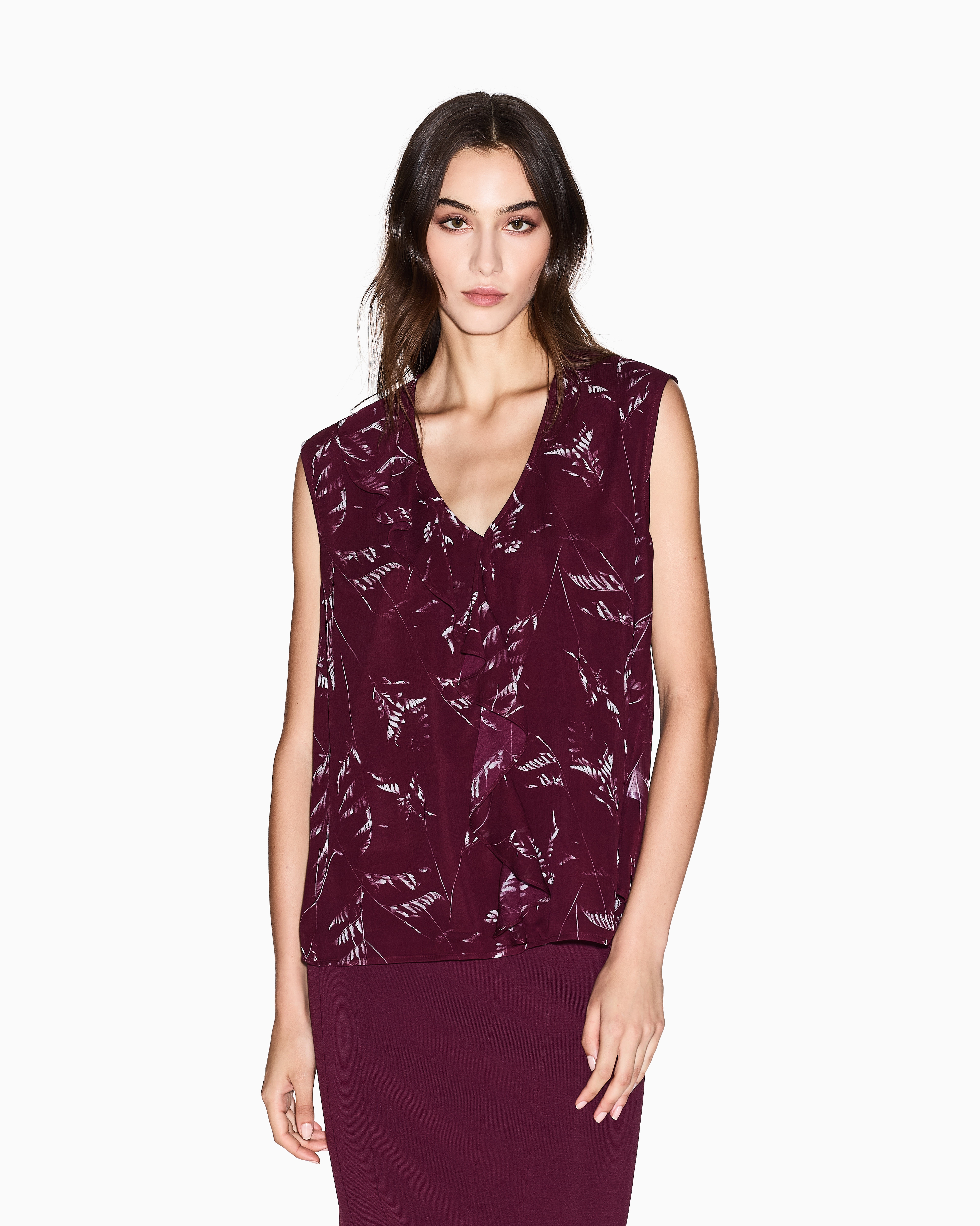 Floral patterned blouse