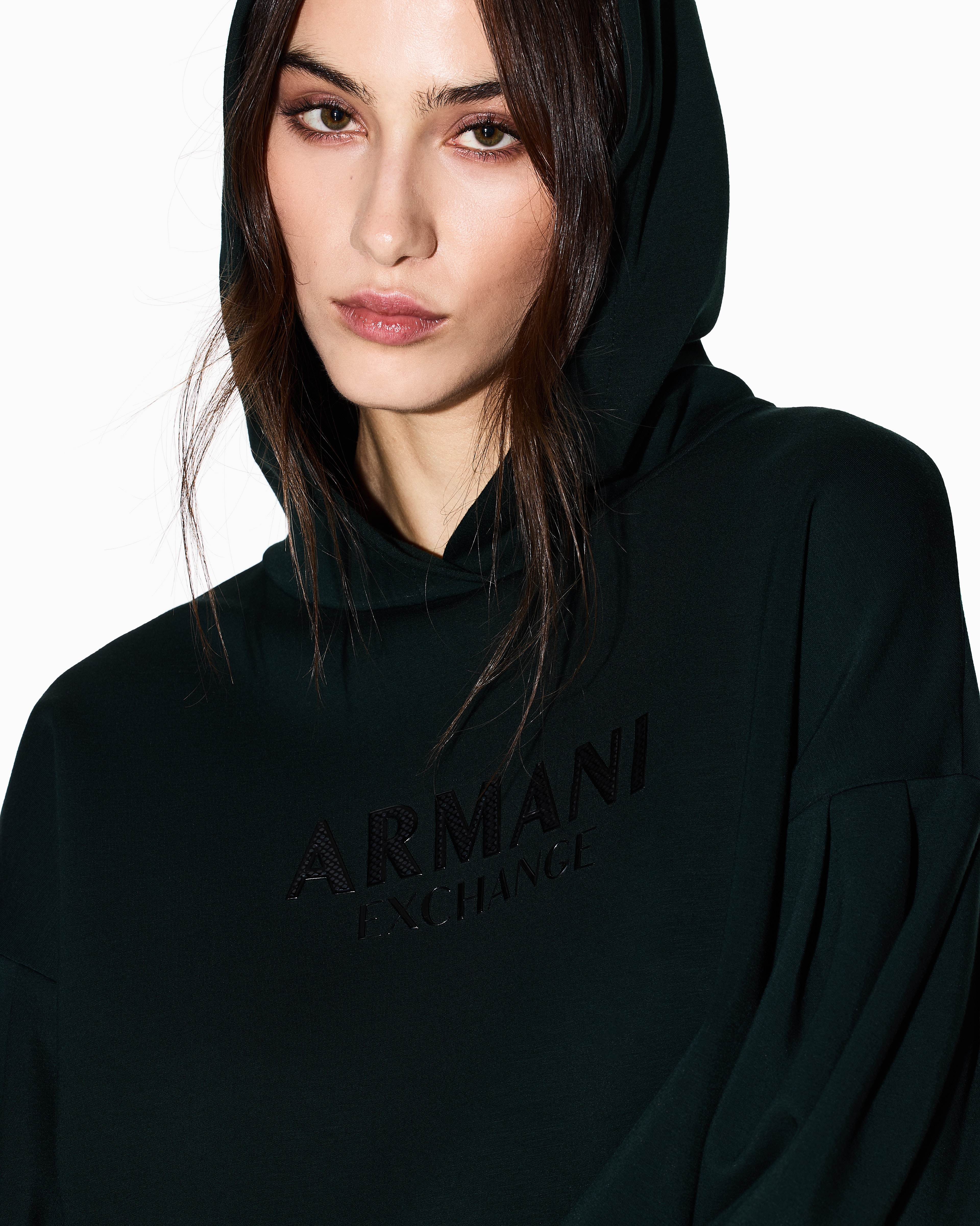 Sweatshirt with wide sleeves