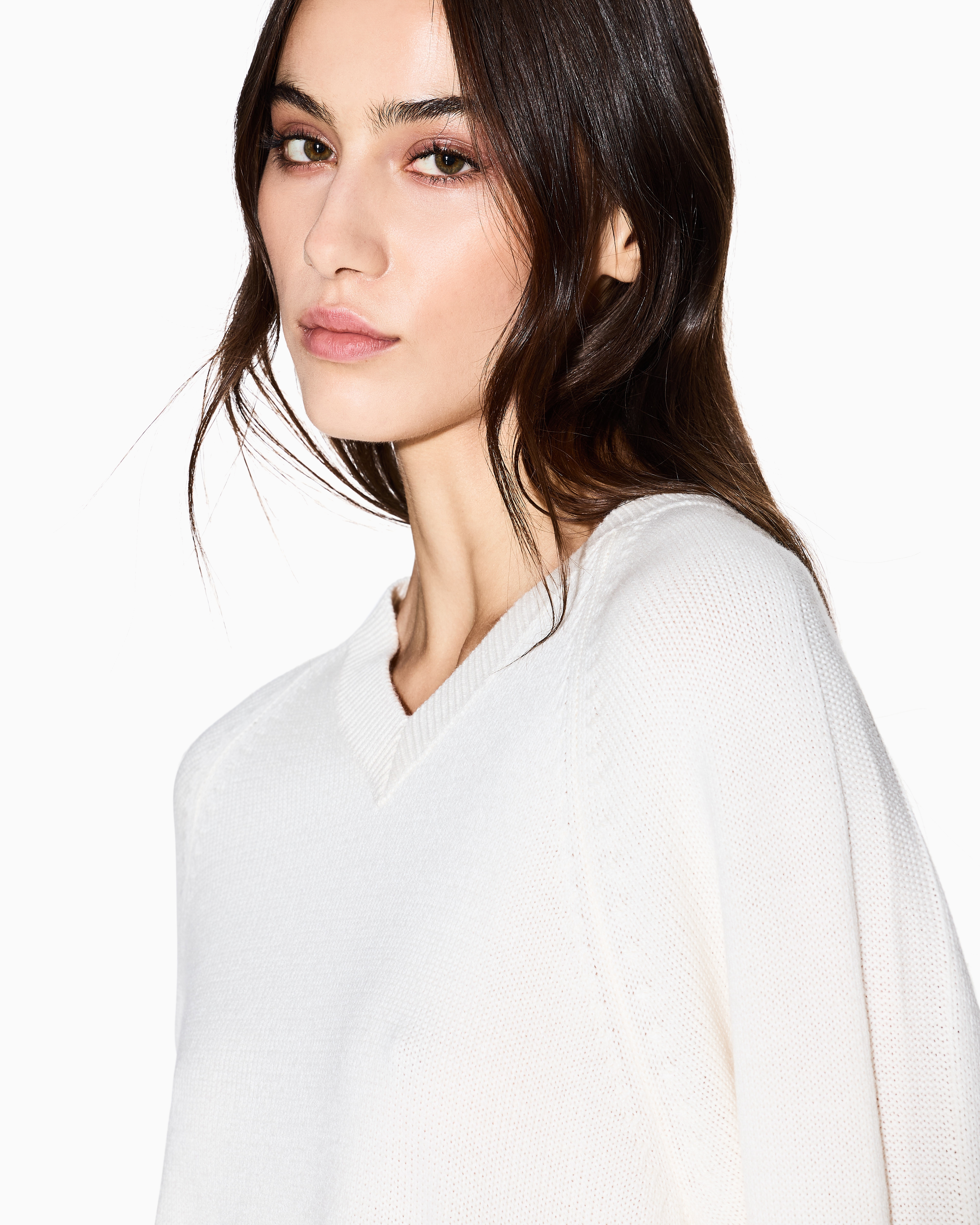 V-neck sweater