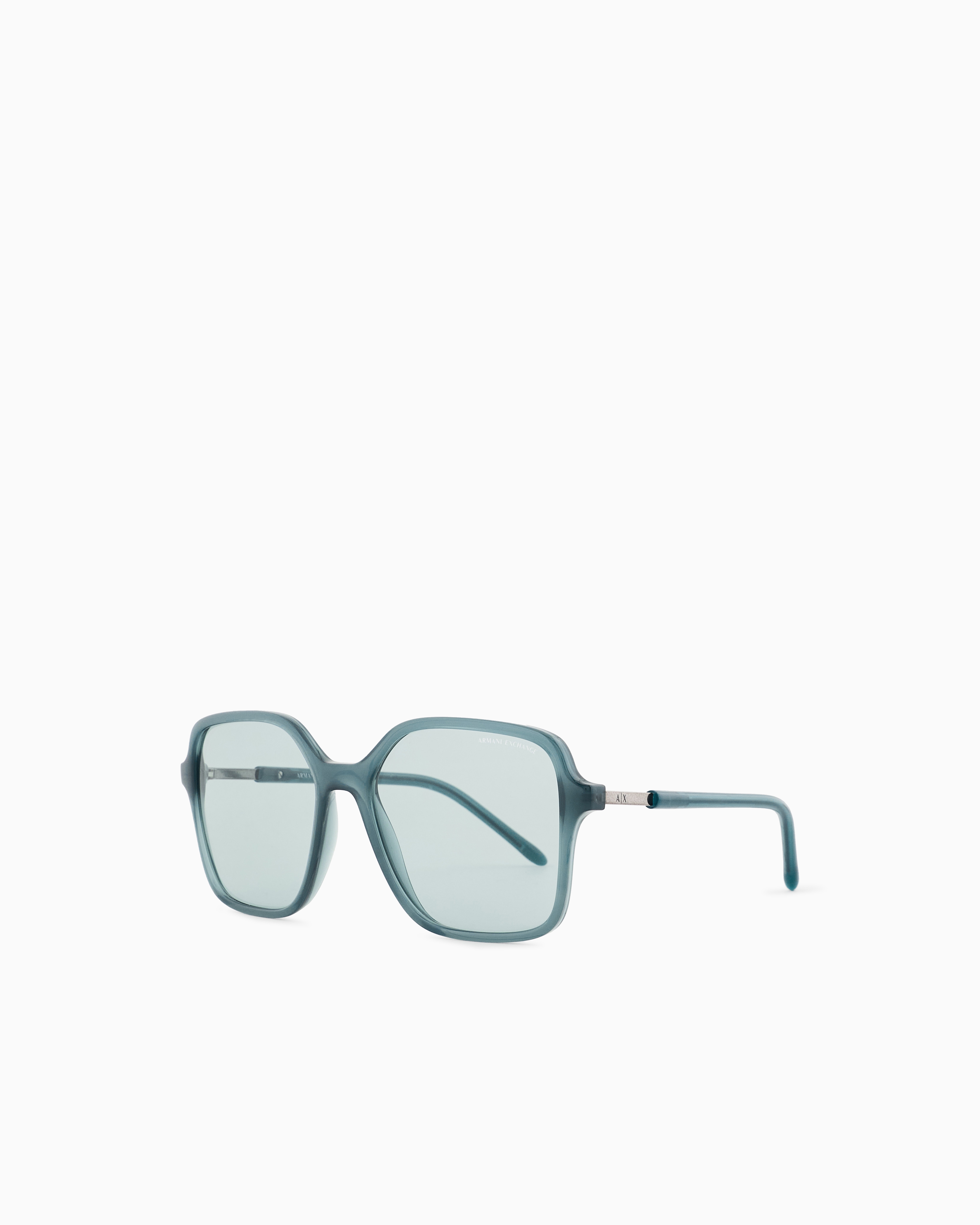 Armani Exchange Women's Green Square Sunglasses