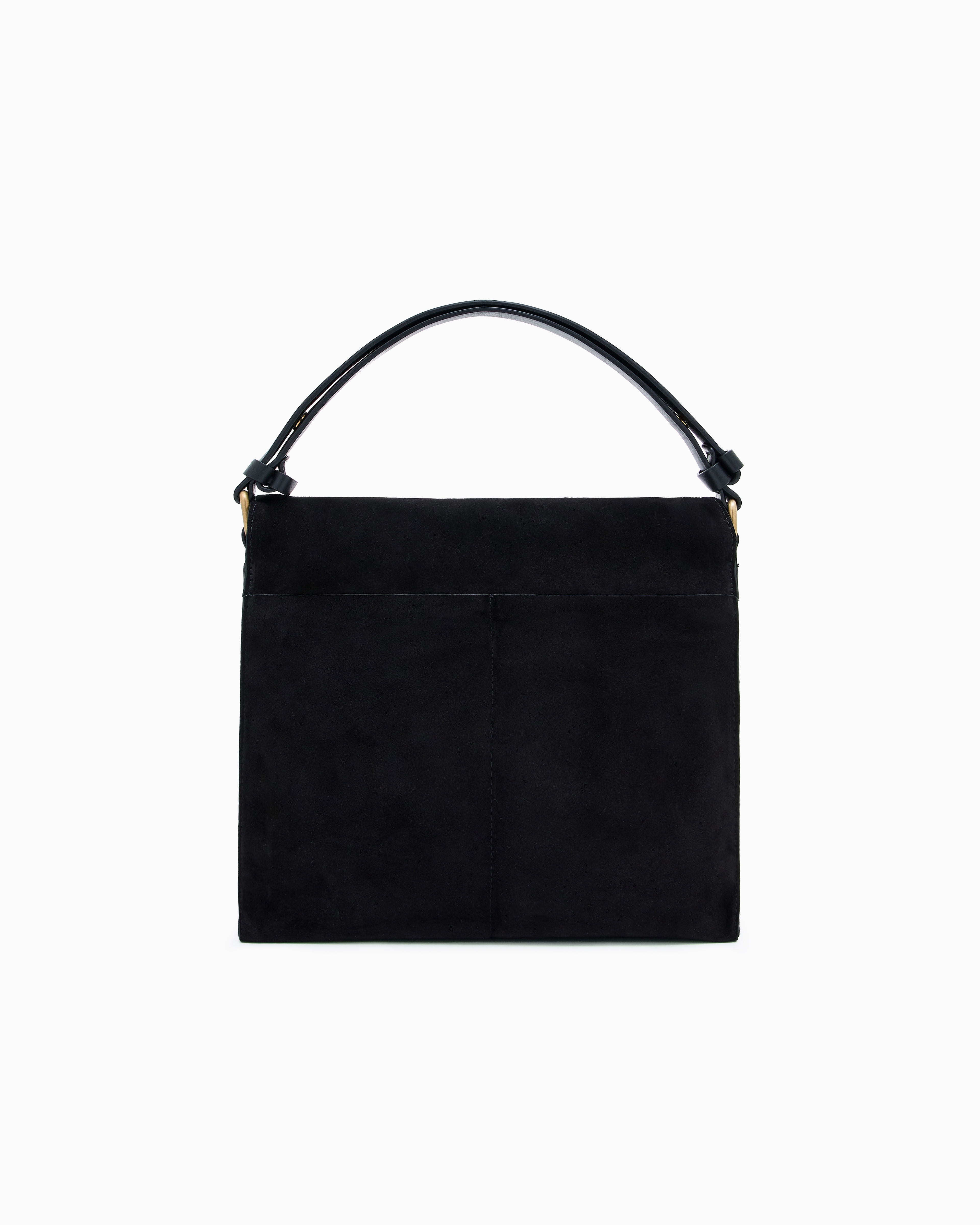 メッセンジャーバッグ スエード／カーフスキン | Giorgio Armani