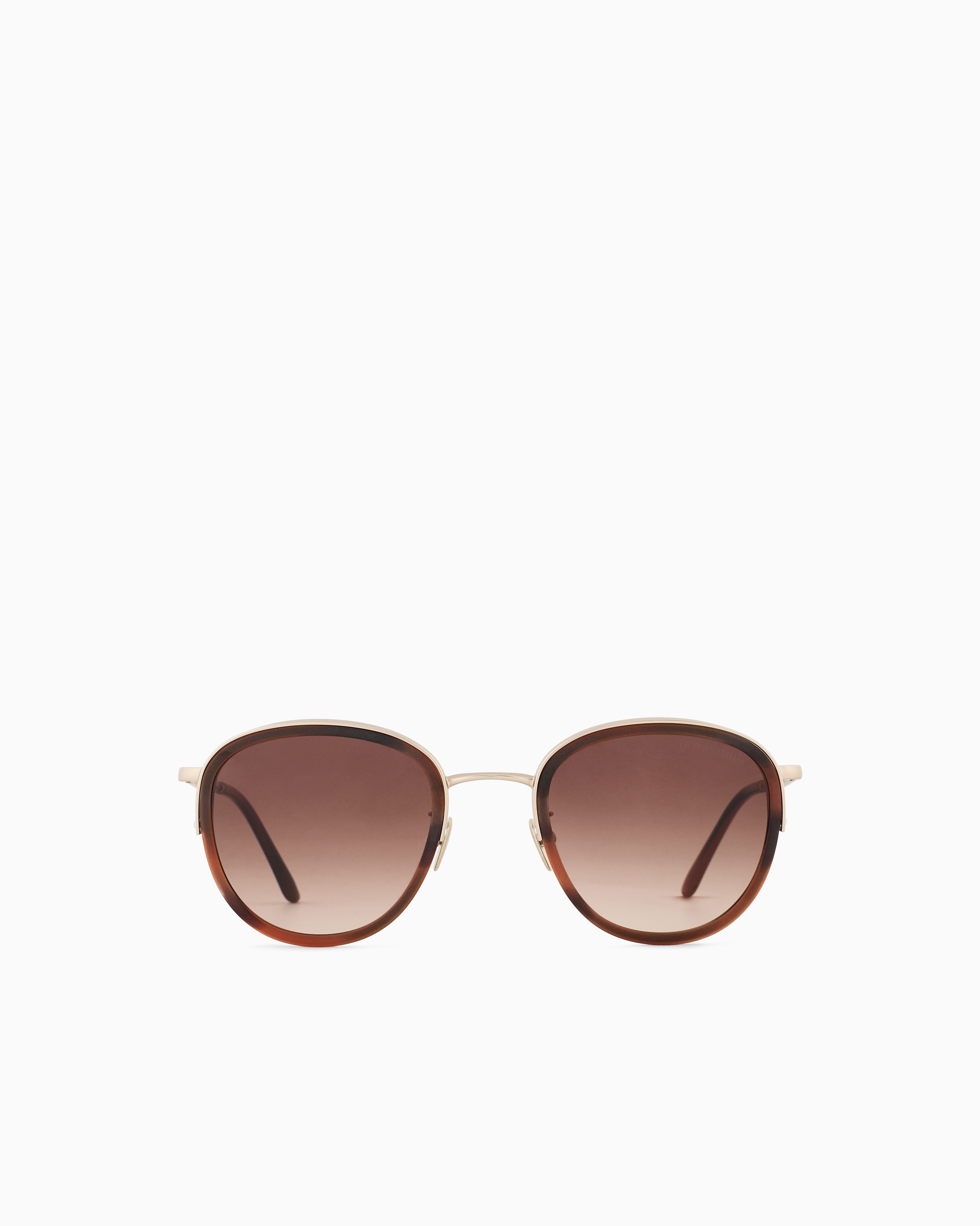 Giorgio Armani Men's Square Sunglasses In Brown