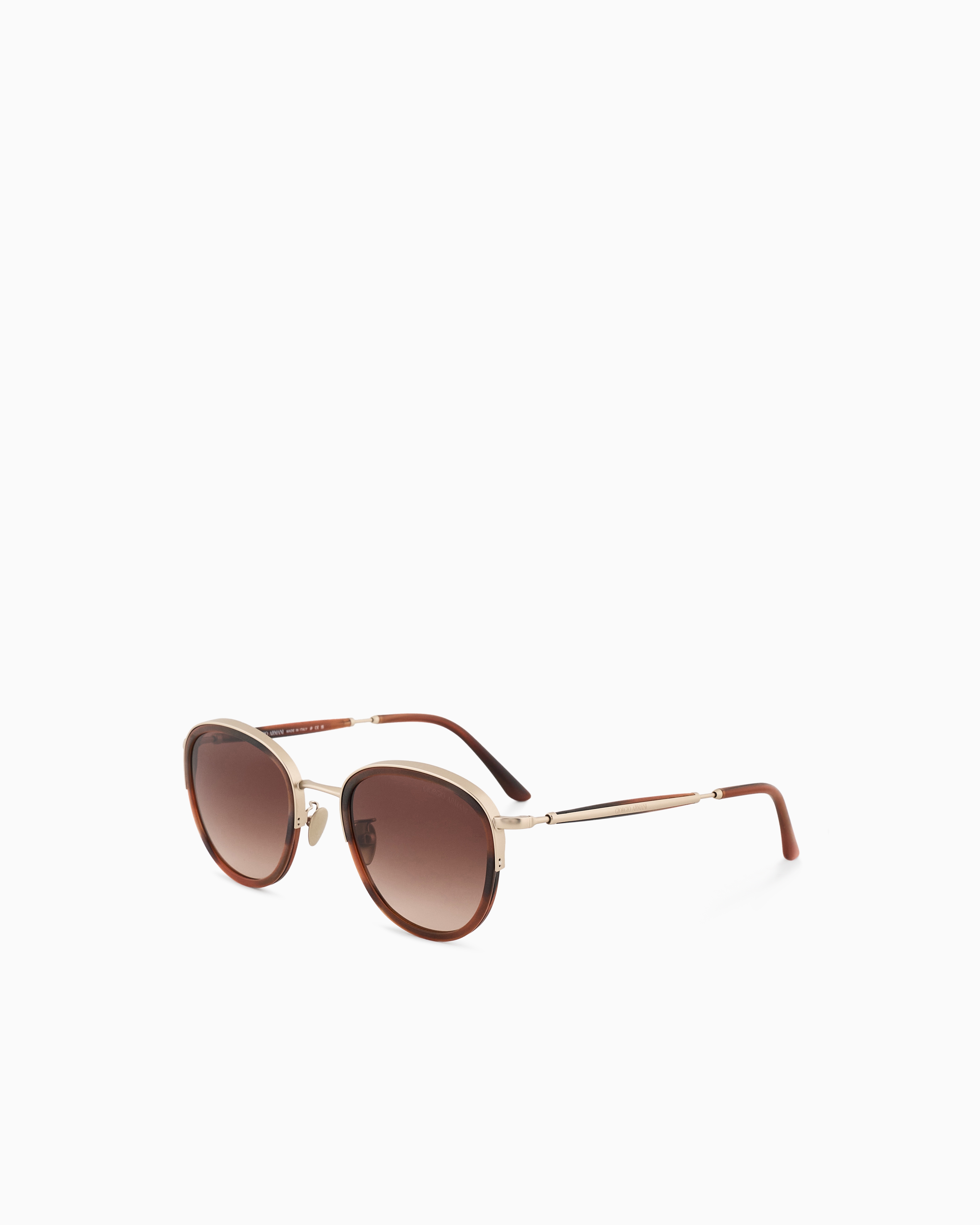 Giorgio Armani Men's Square Sunglasses In Brown