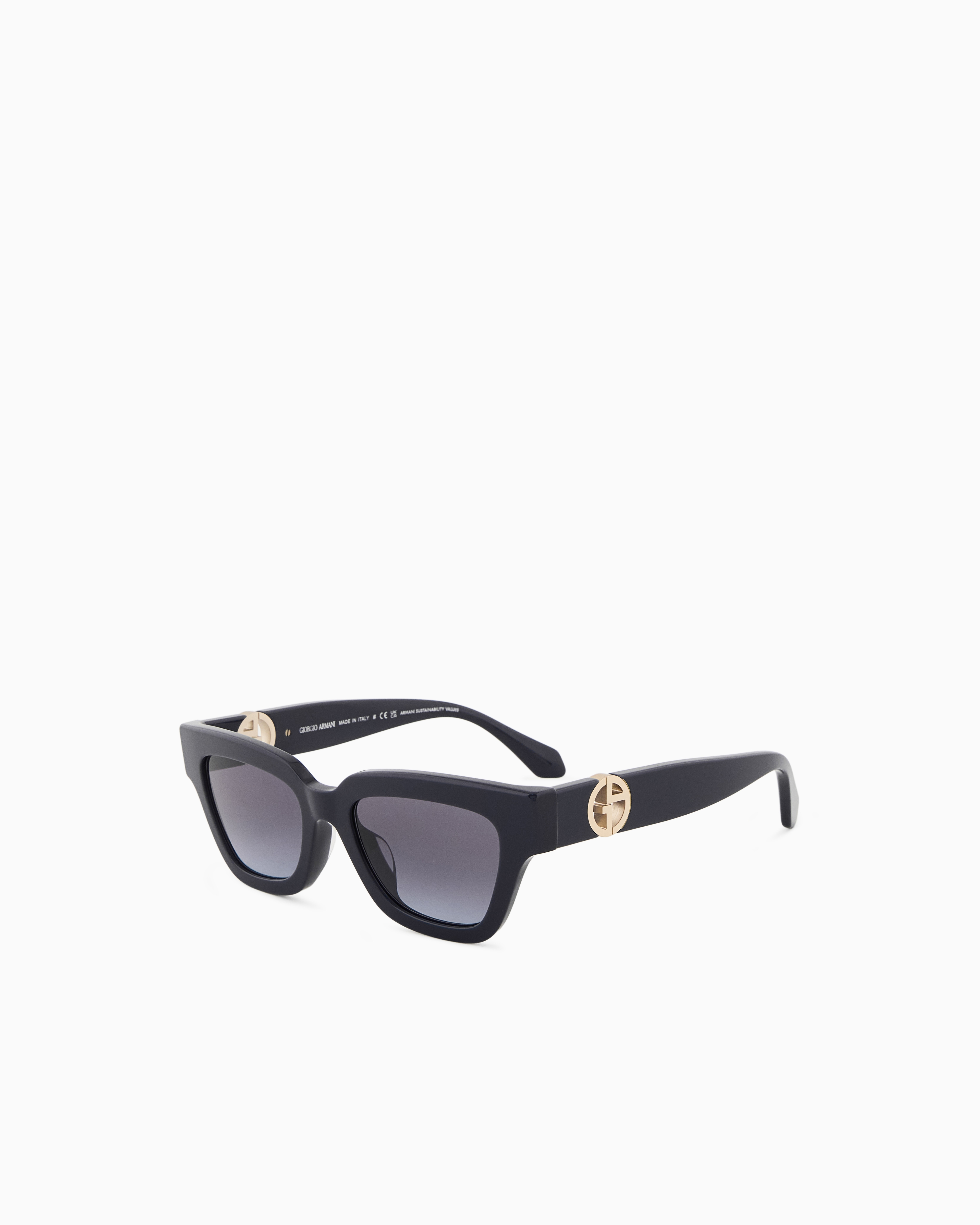 Giorgio Armani Women's Cat-eye Sunglasses In Black