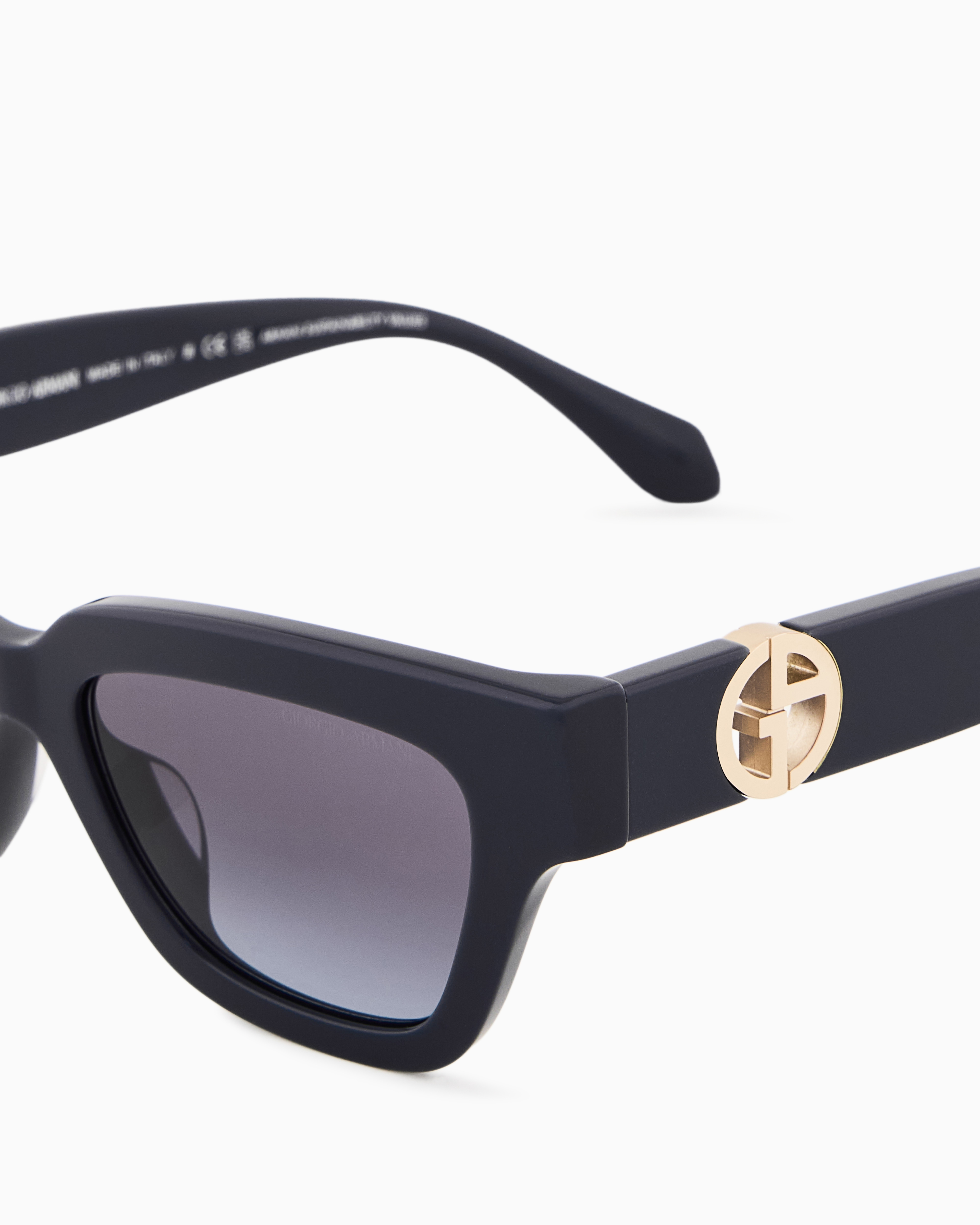 Giorgio Armani Women's Cat-eye Sunglasses In Black