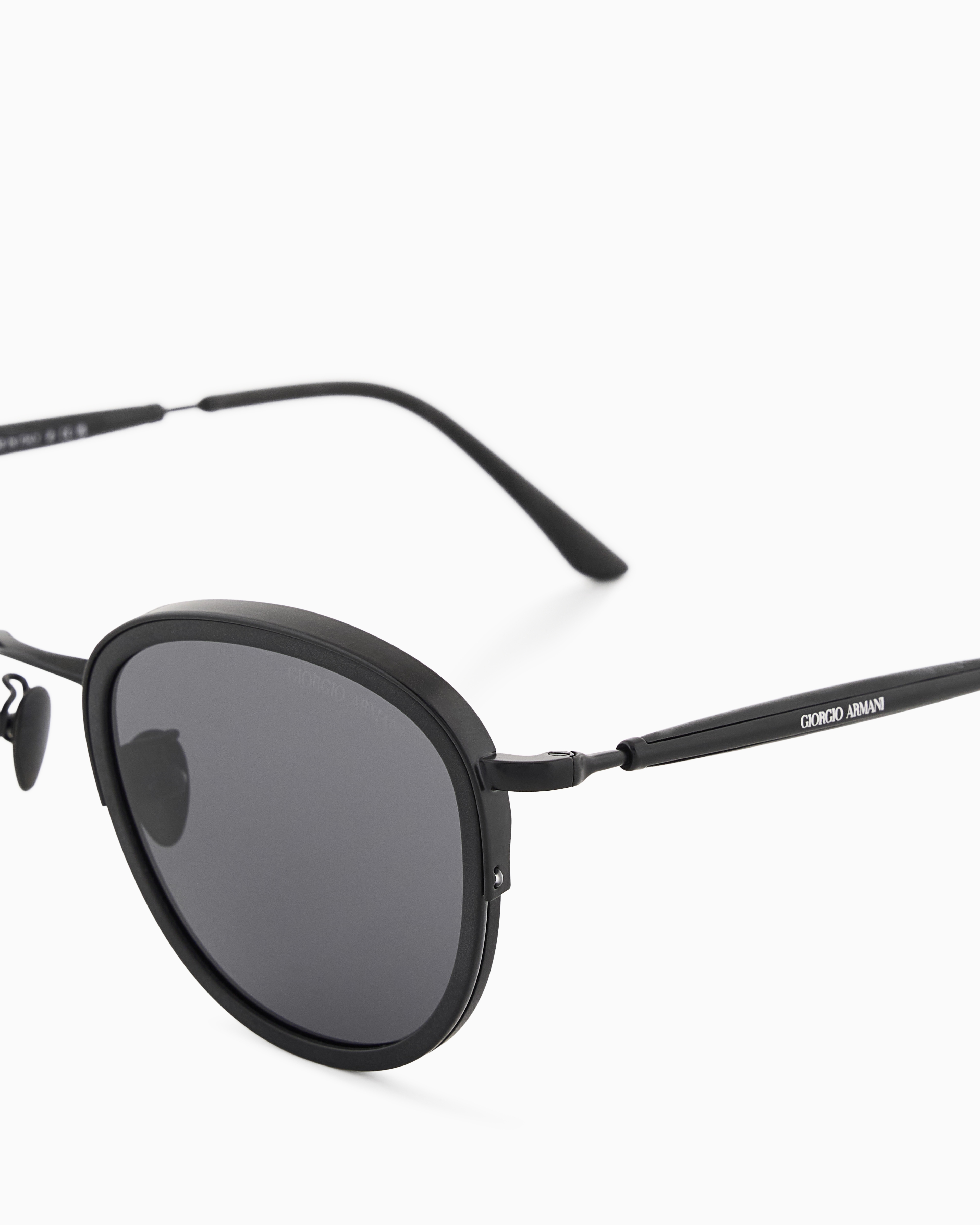 Giorgio Armani Men's Square Sunglasses In Brown