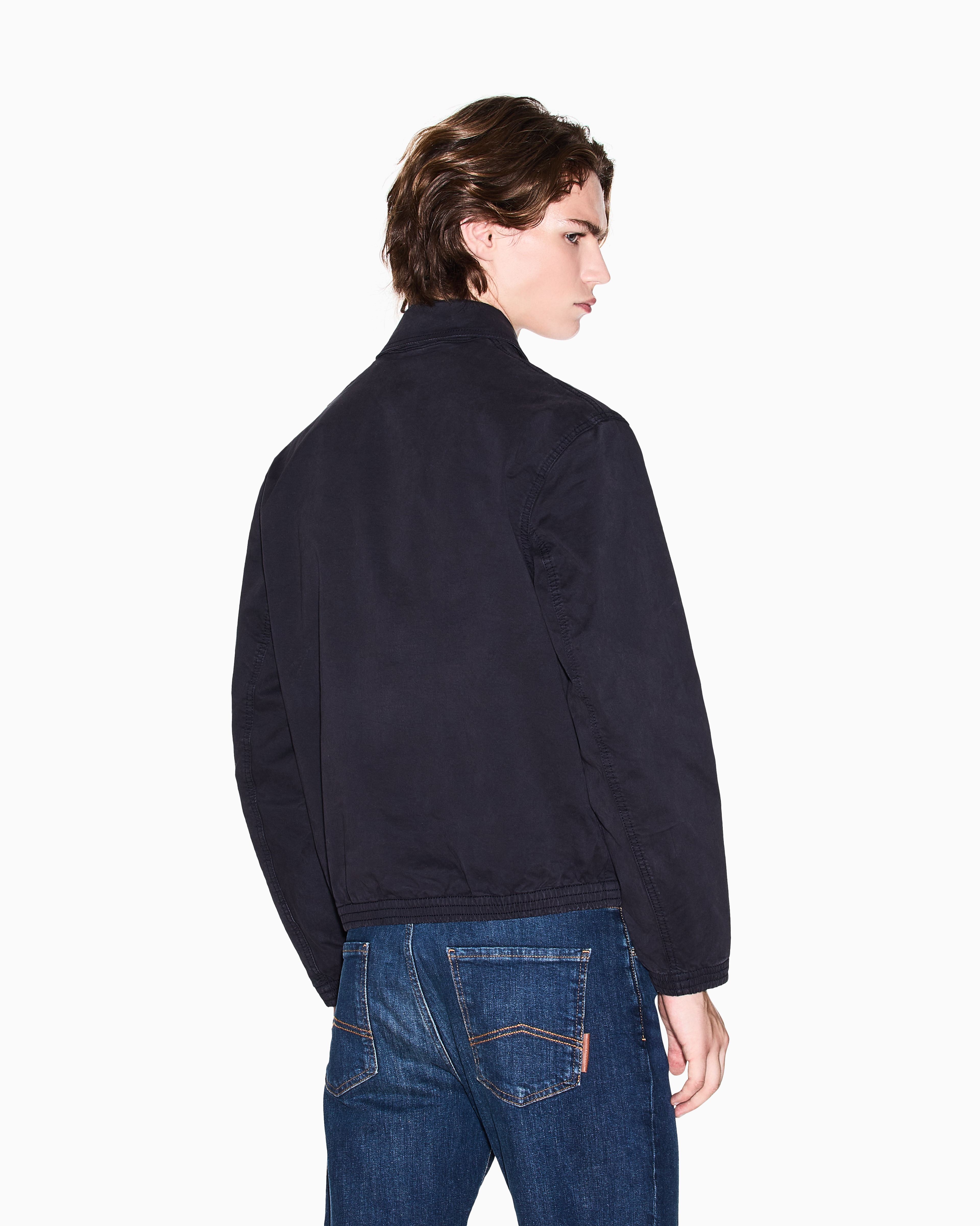GIORGIO ARMANI ジップアップベスト 薄手 ネイビー/RW394 GIORGIO ARMANI ジップアップベスト 薄手 ネイビー/RW394 - メルカリ