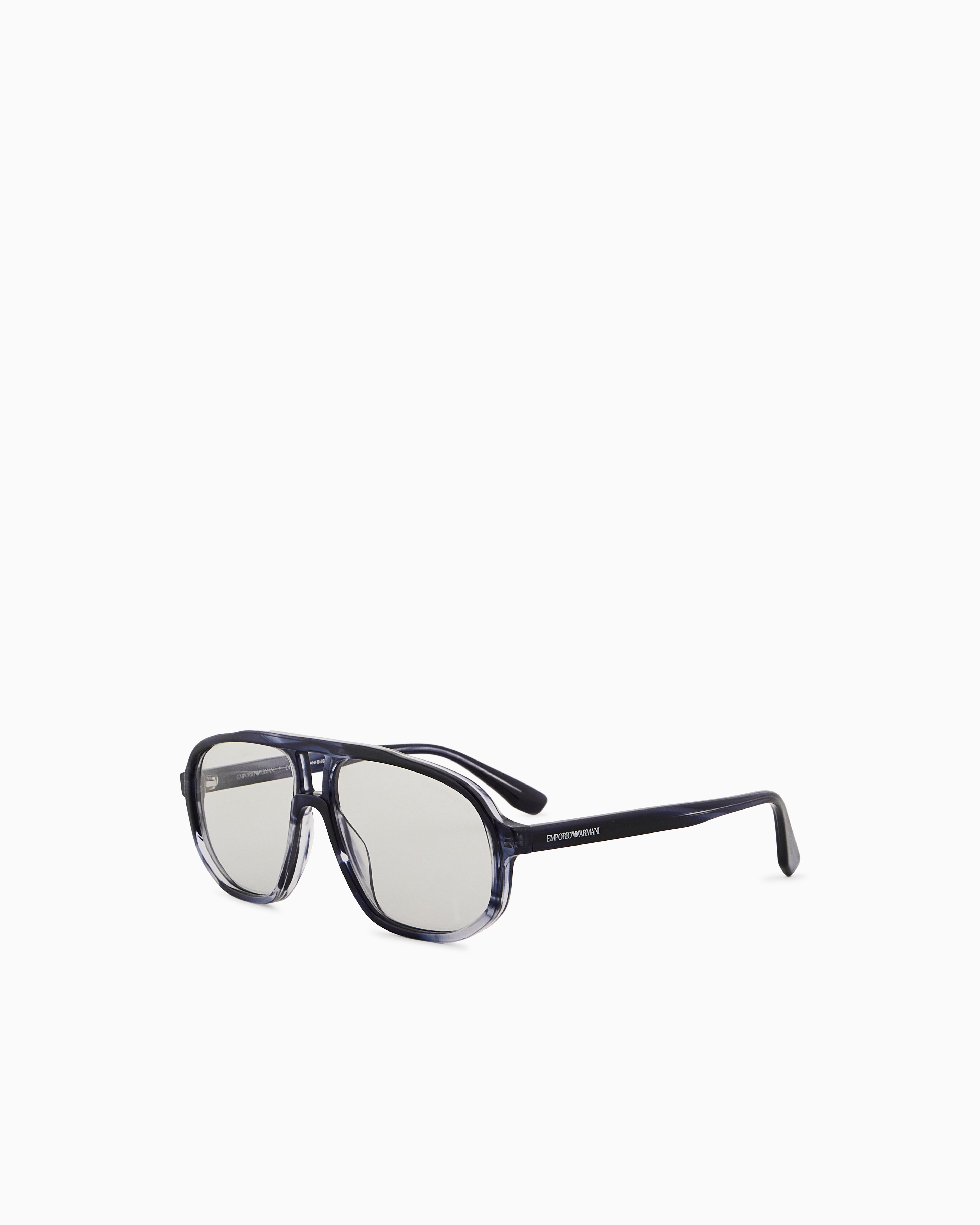 Emporio Armani - Men’s aviator sunglasses, Man, Size: 57L