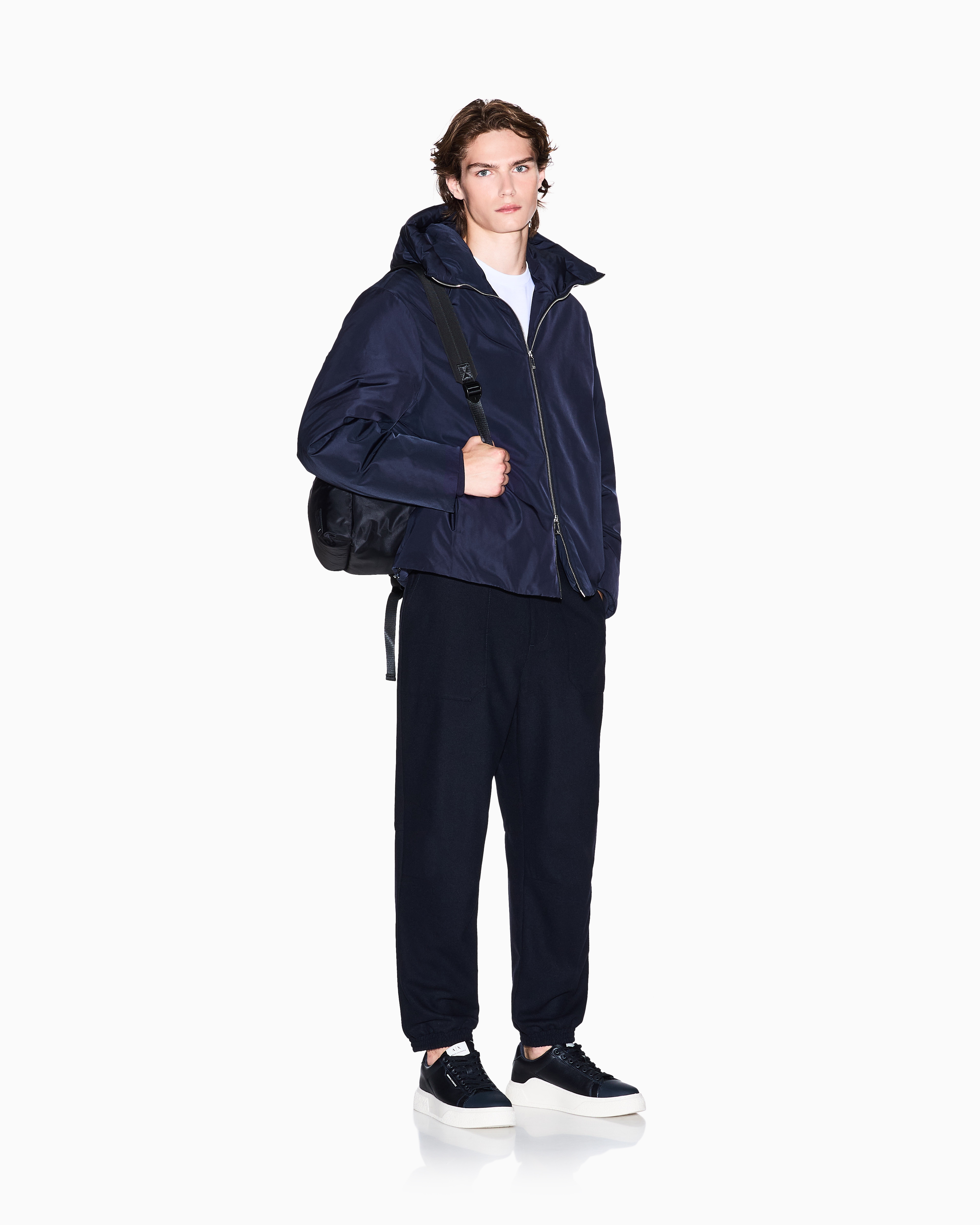 Padded jacket with hood