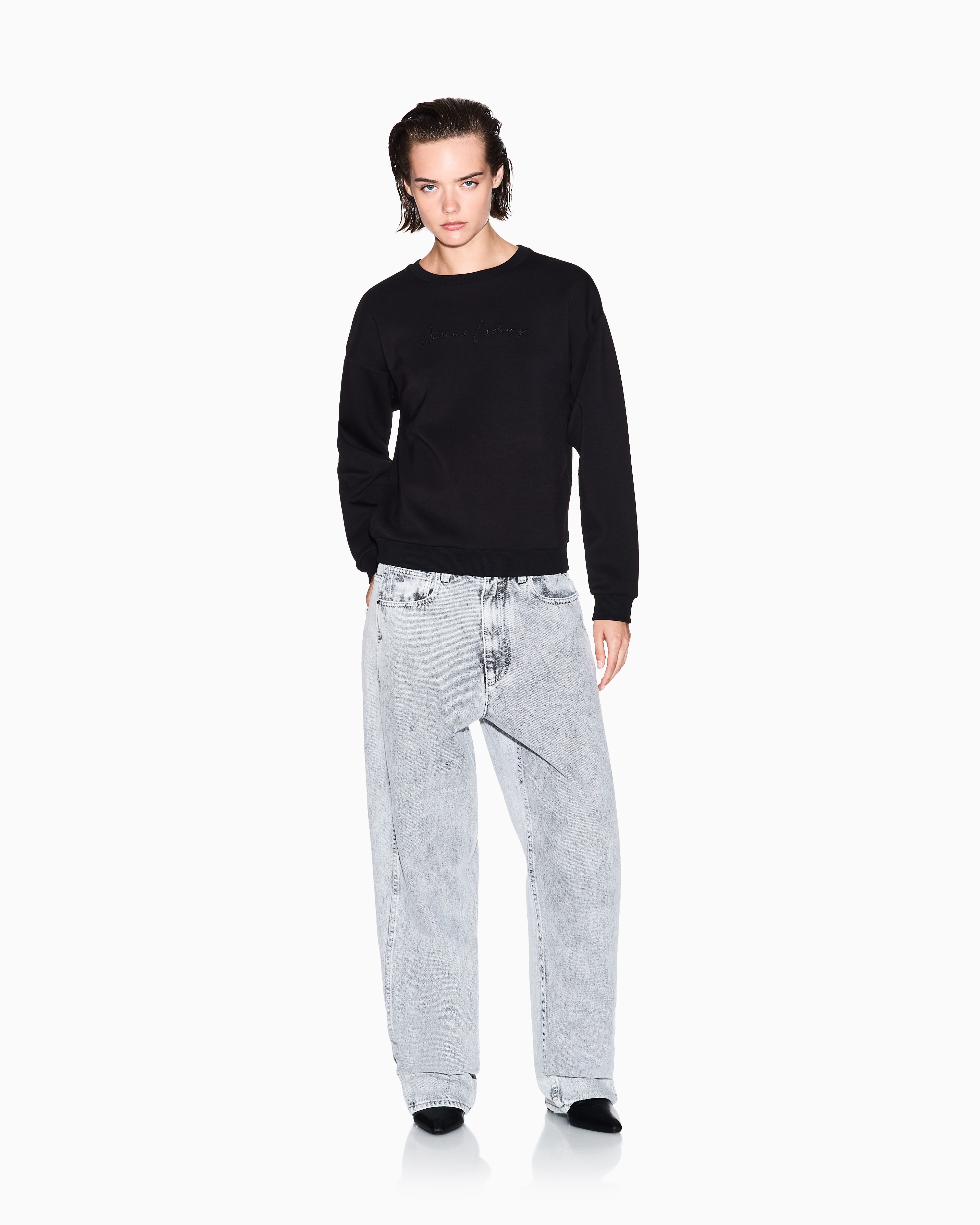 Basic crewneck sweatshirt