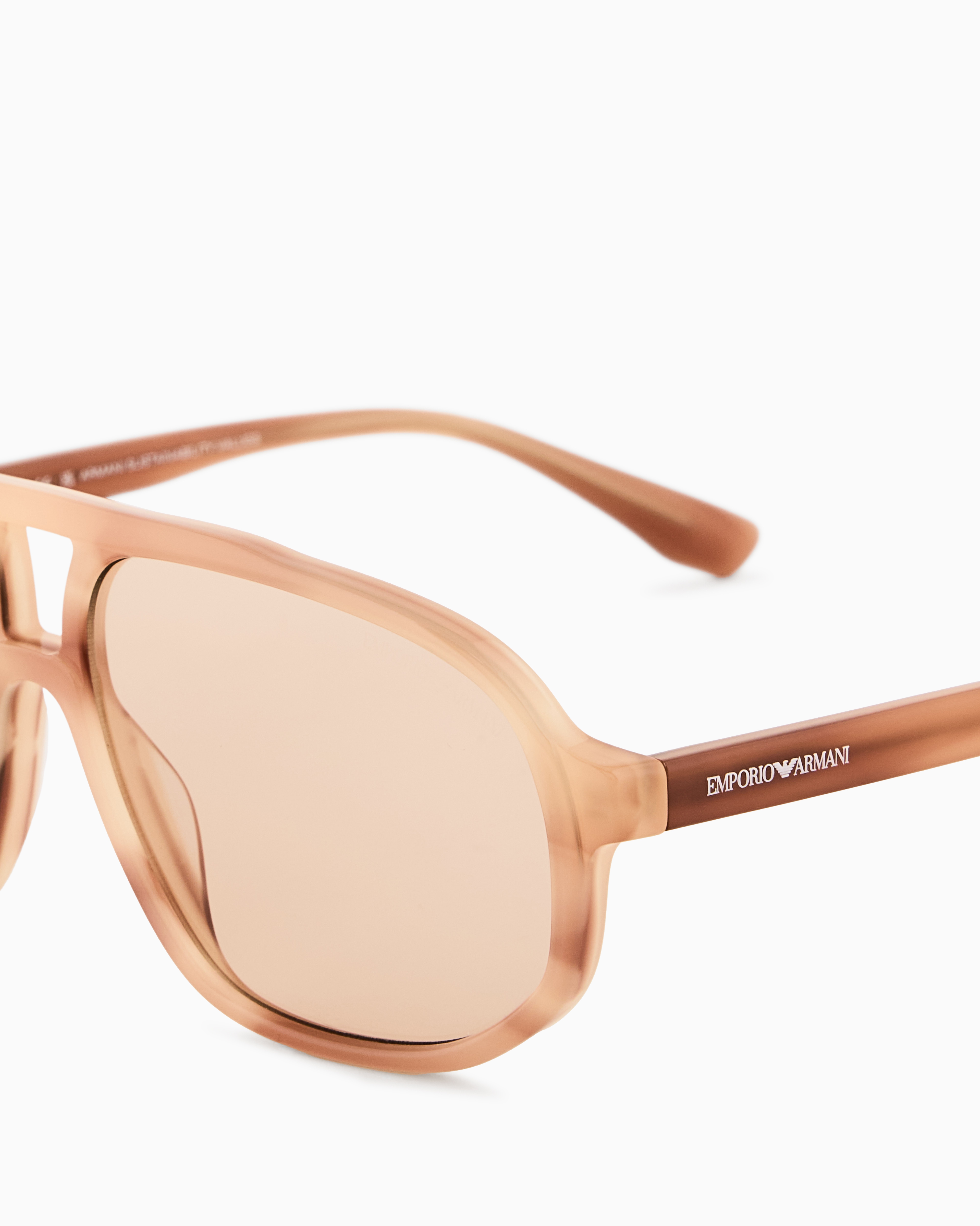 Emporio Armani - Men’s aviator sunglasses, Man, Size: 57L