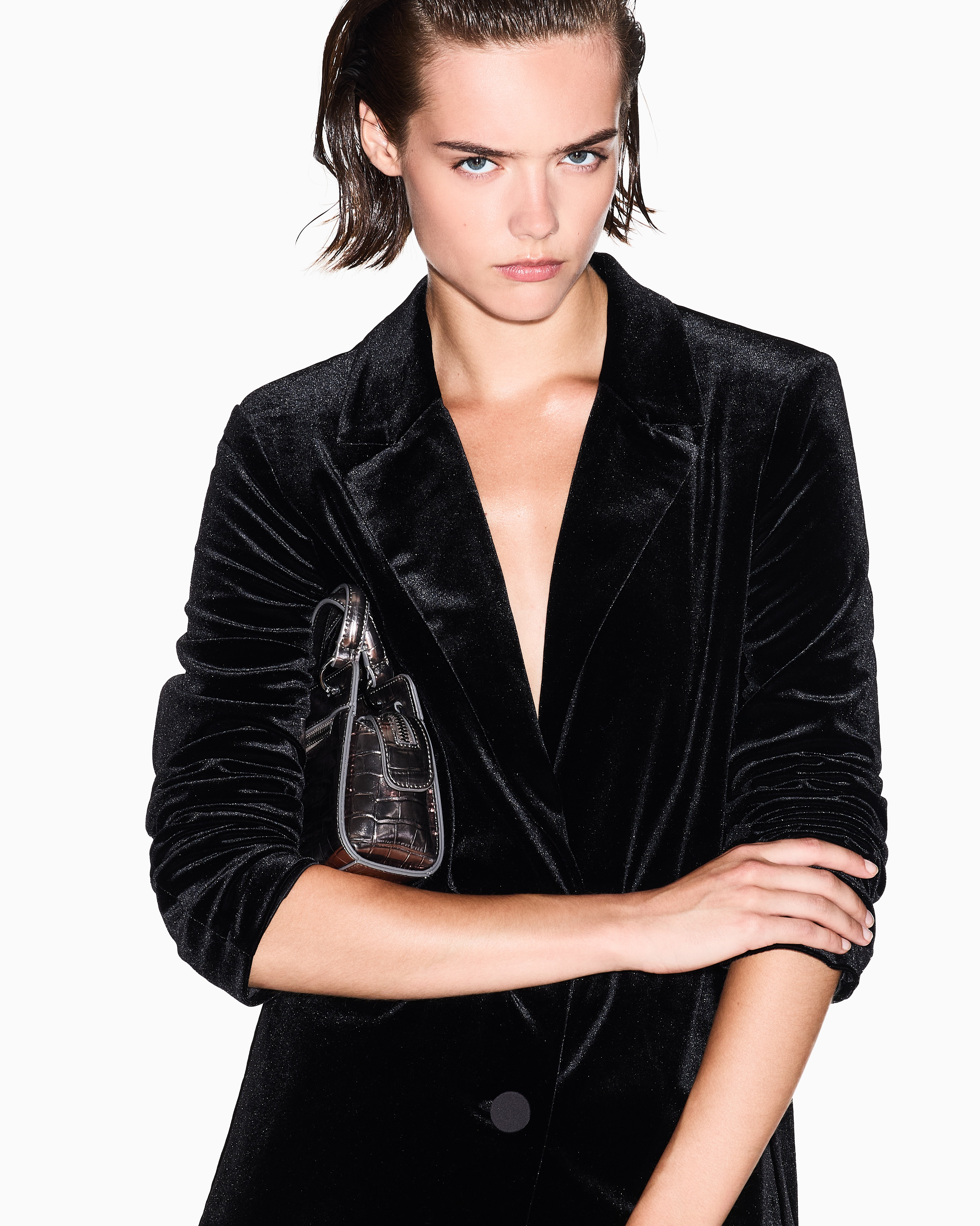 Armani Exchange - Formal Jackets, Woman, Black, Size: S