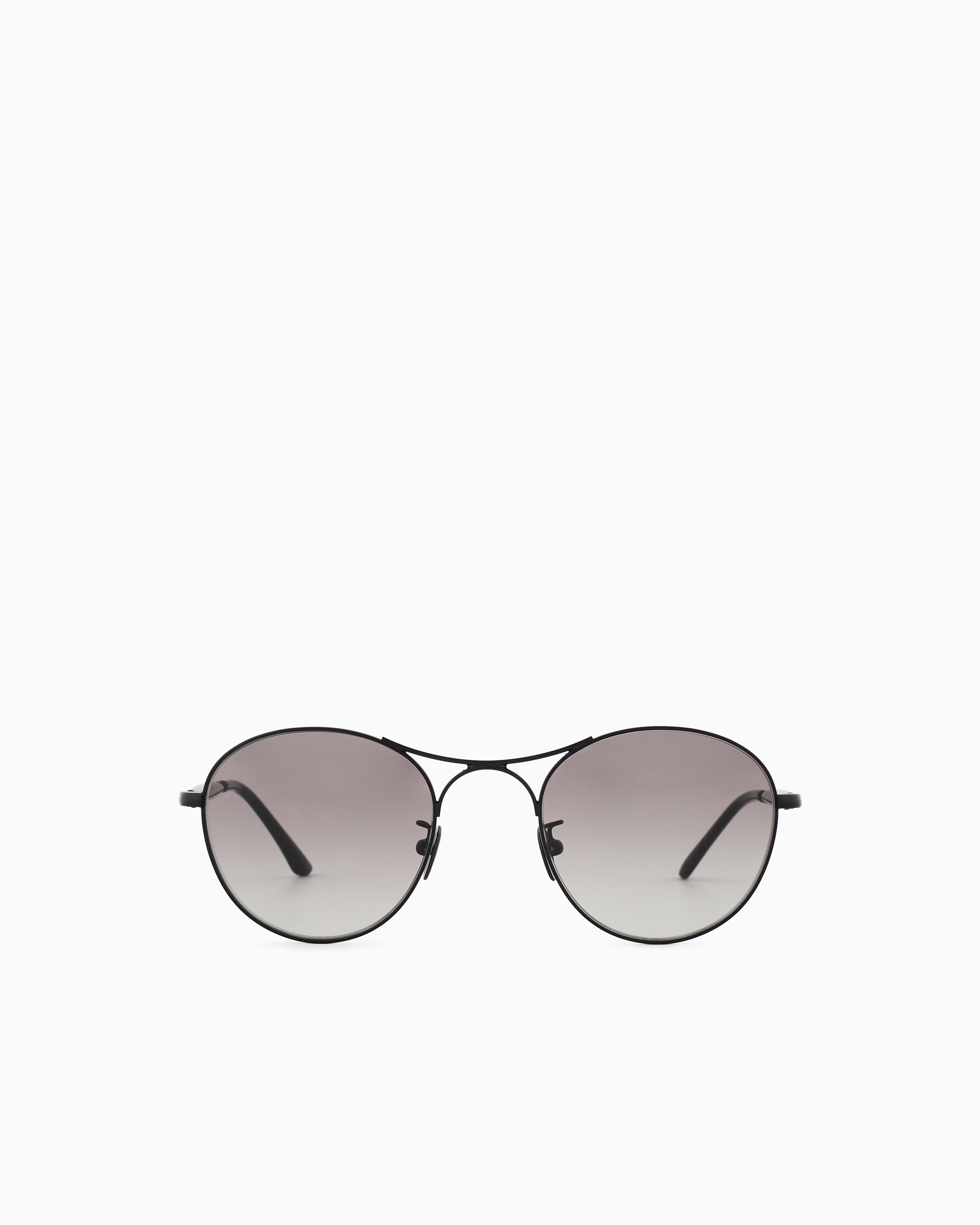 Giorgio Armani Unisex Square Sunglasses In Black
