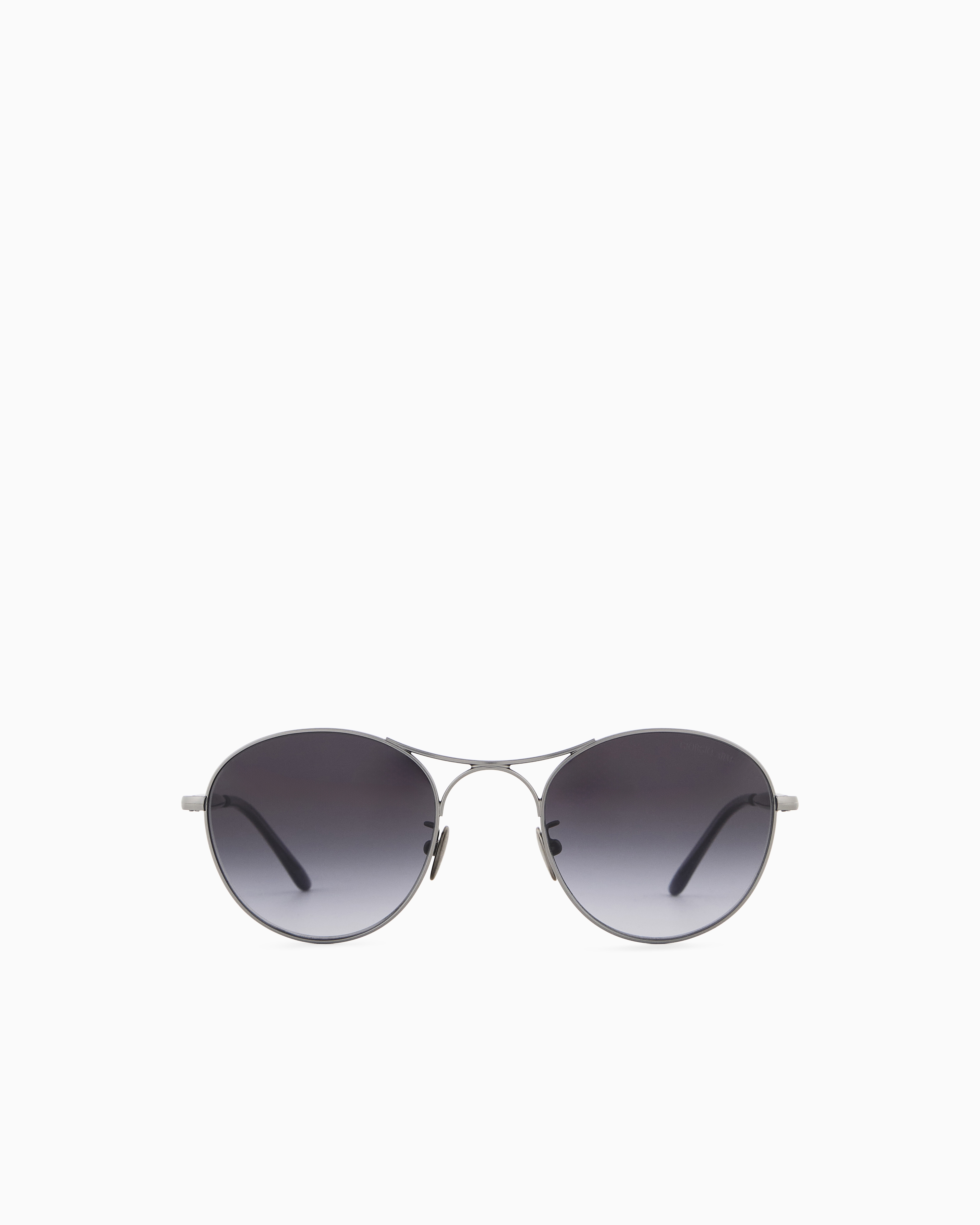 Giorgio Armani Unisex Square Sunglasses In Brown