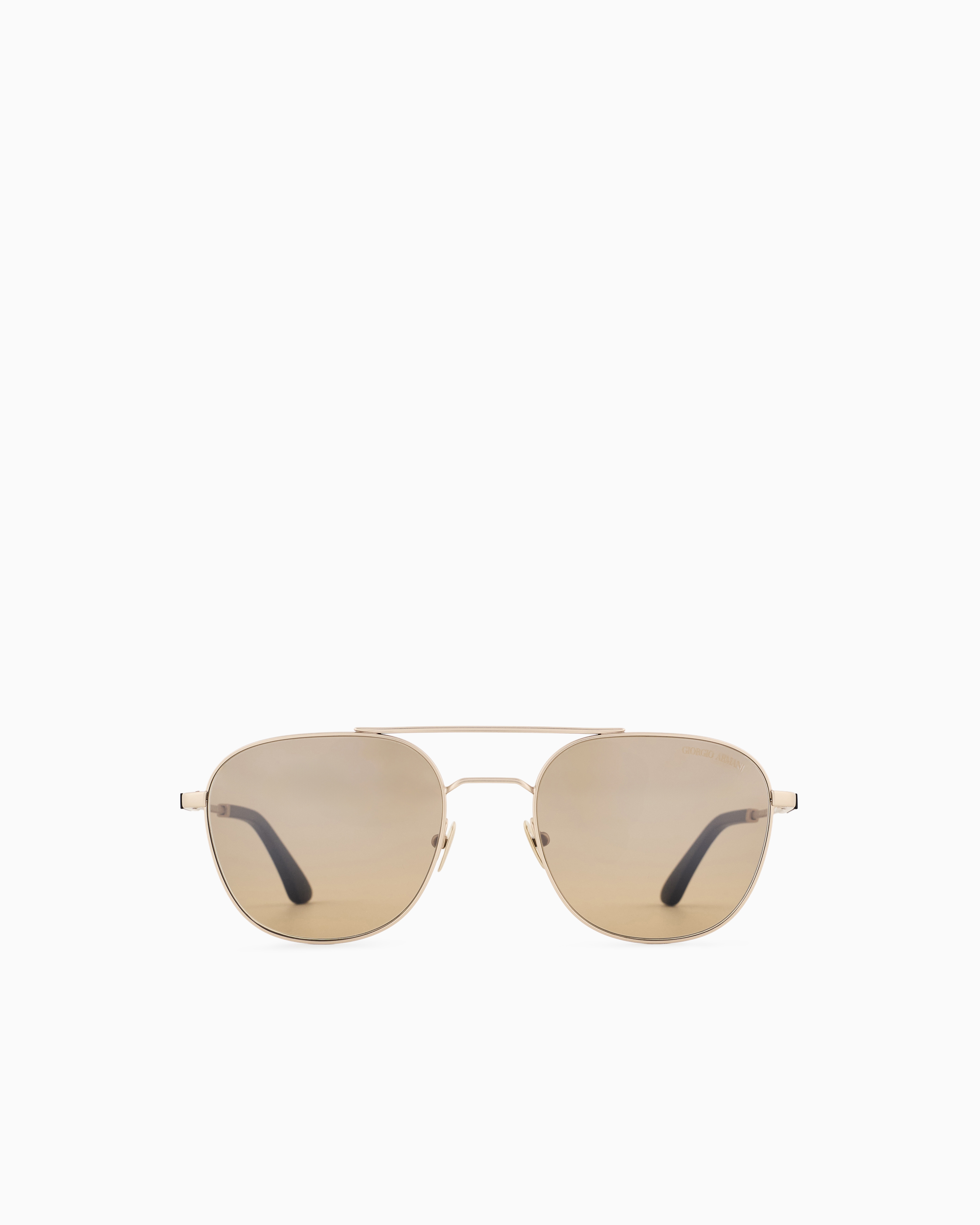 Giorgio Armani Men's Square Sunglasses In Gold