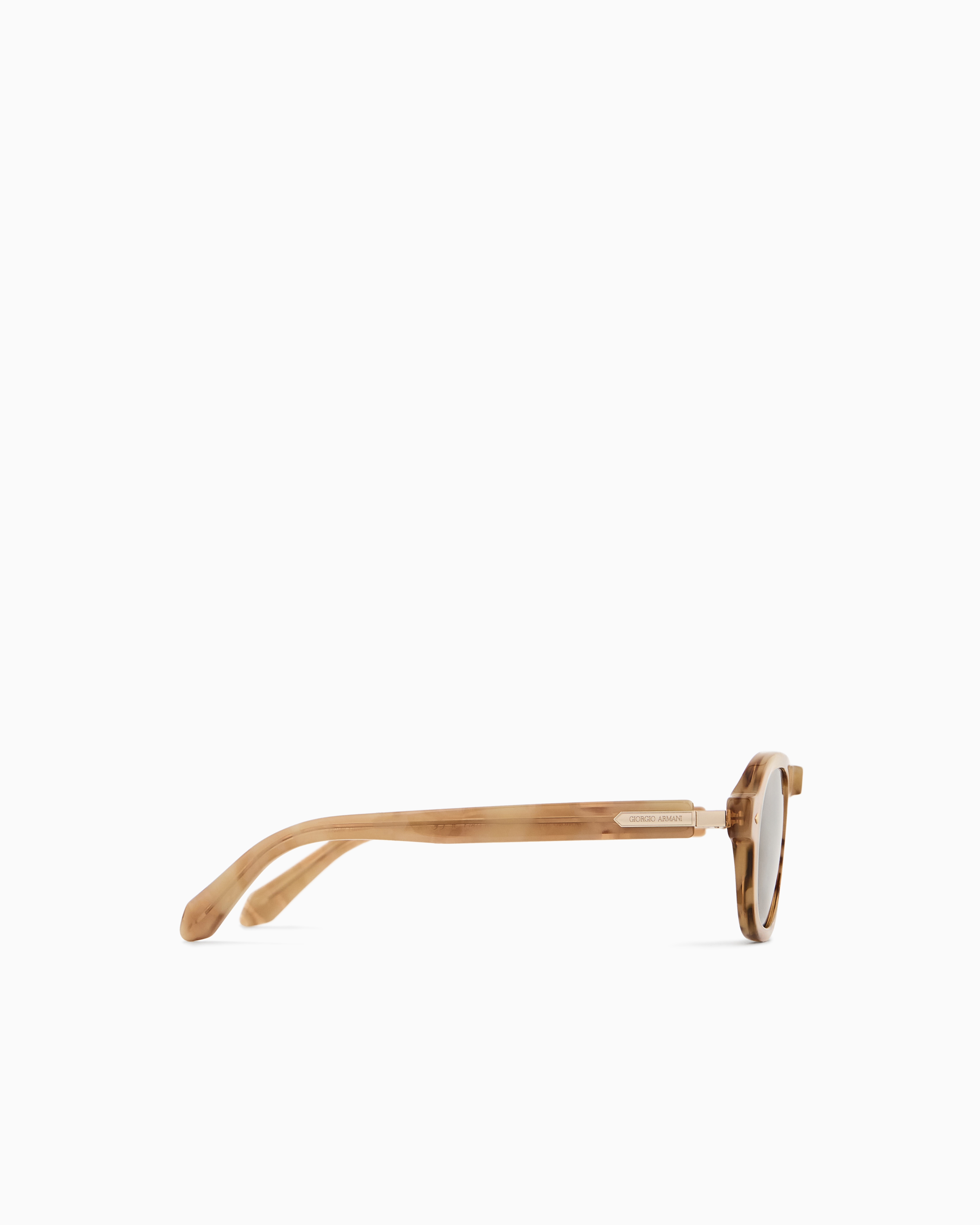 Giorgio Armani Men's Square Sunglasses In Brown