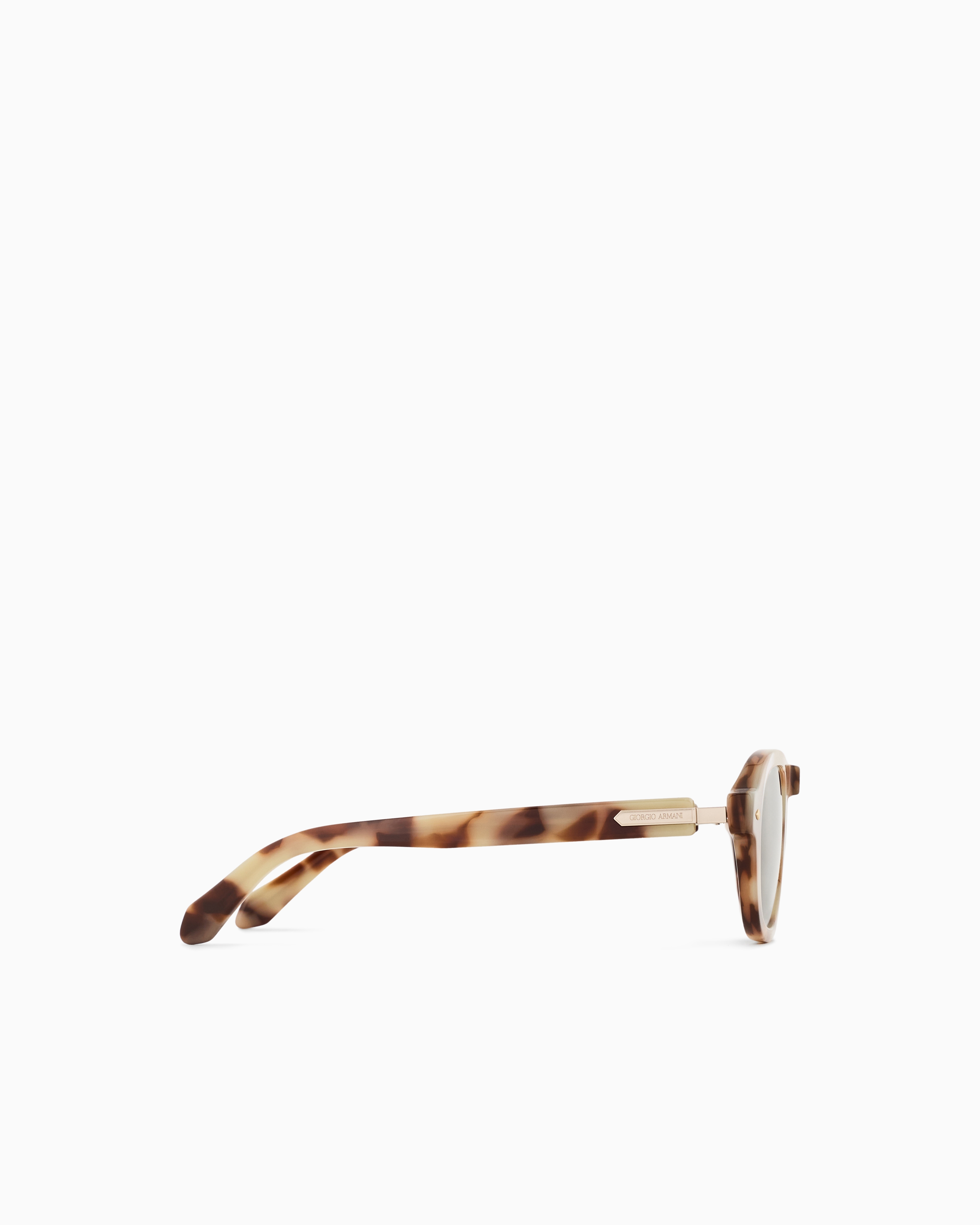 Giorgio Armani Men's Square Sunglasses In Brown