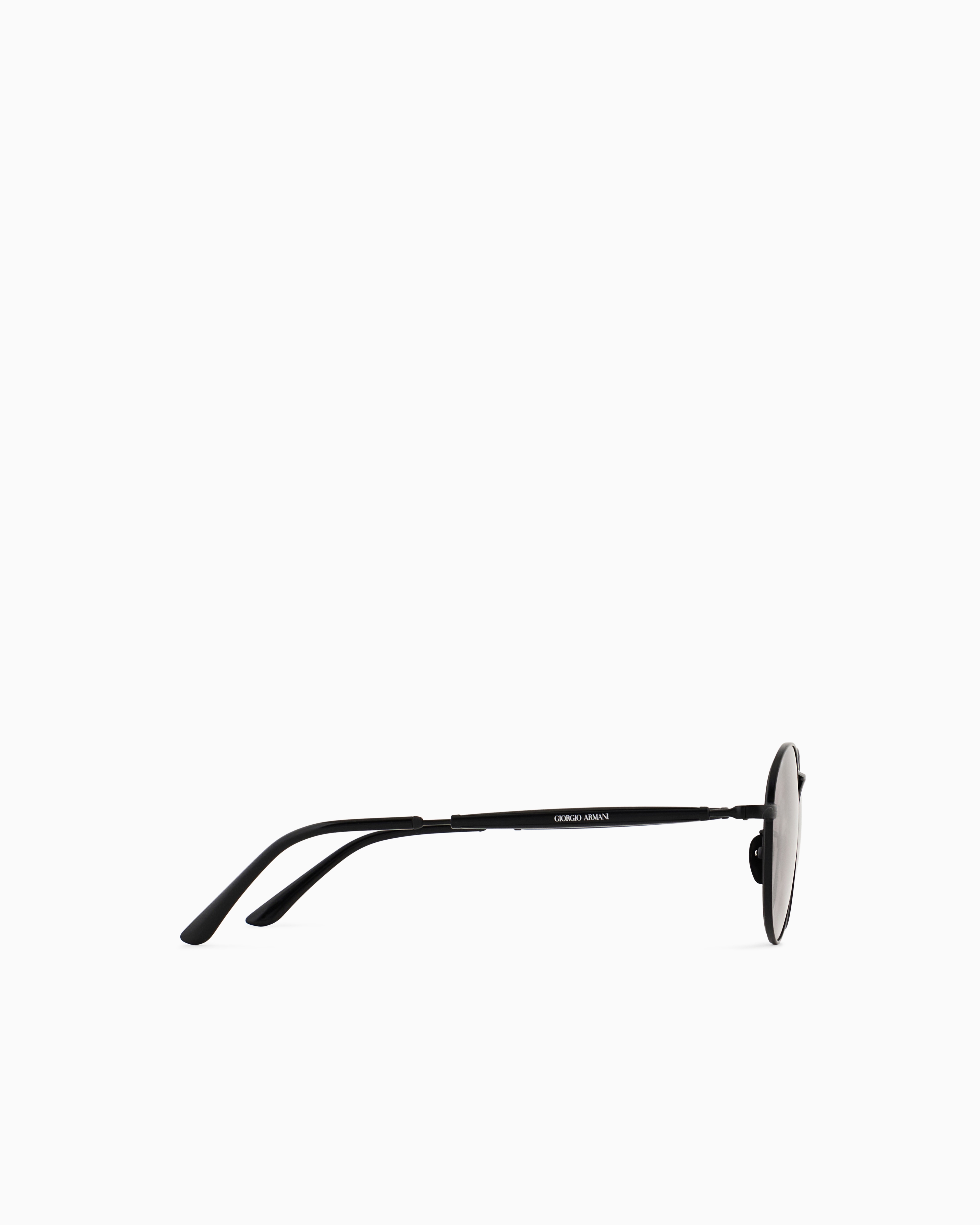 Giorgio Armani Unisex Square Sunglasses In Black