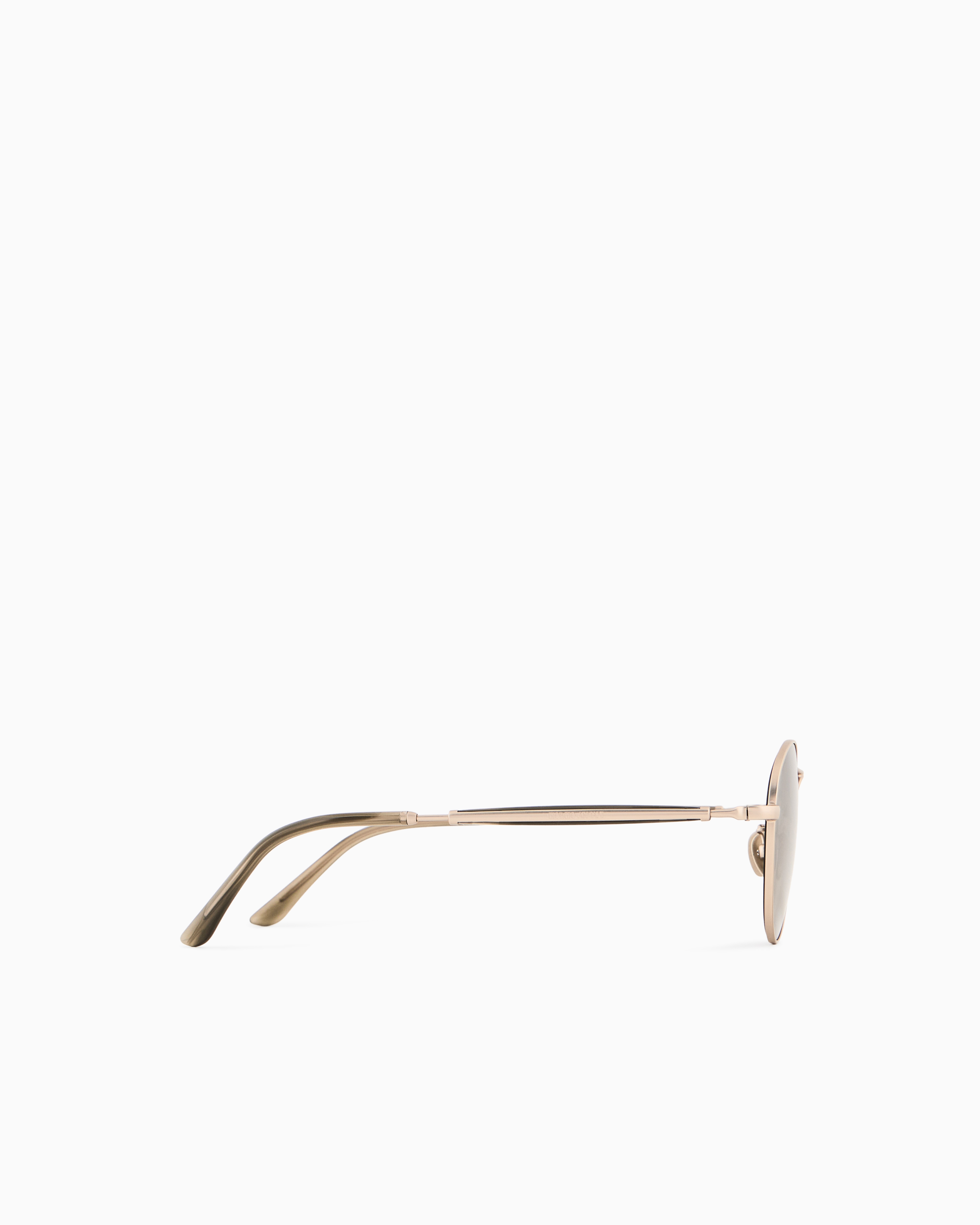 Giorgio Armani Unisex Square Sunglasses In Brown