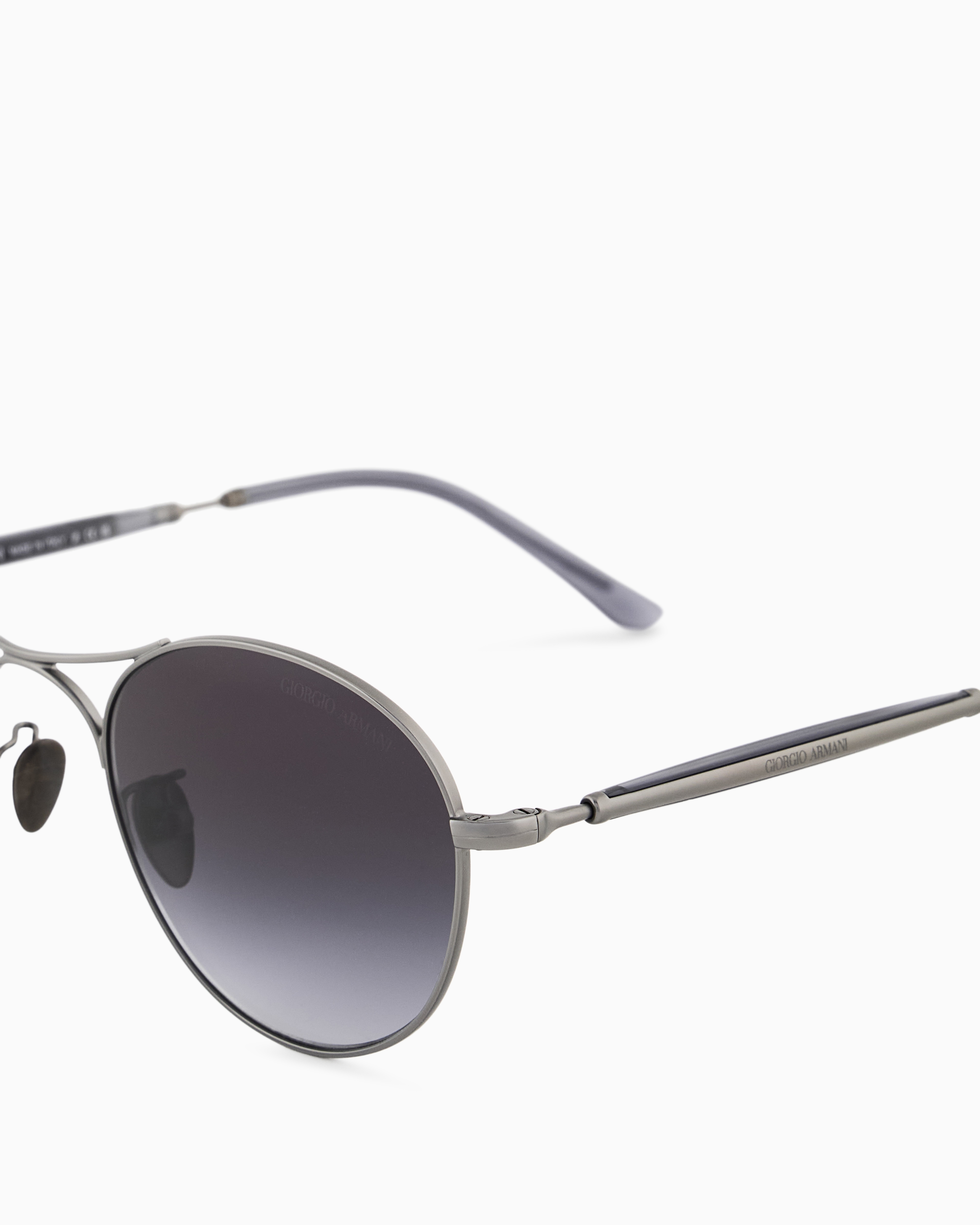 Giorgio Armani Unisex Square Sunglasses In Brown
