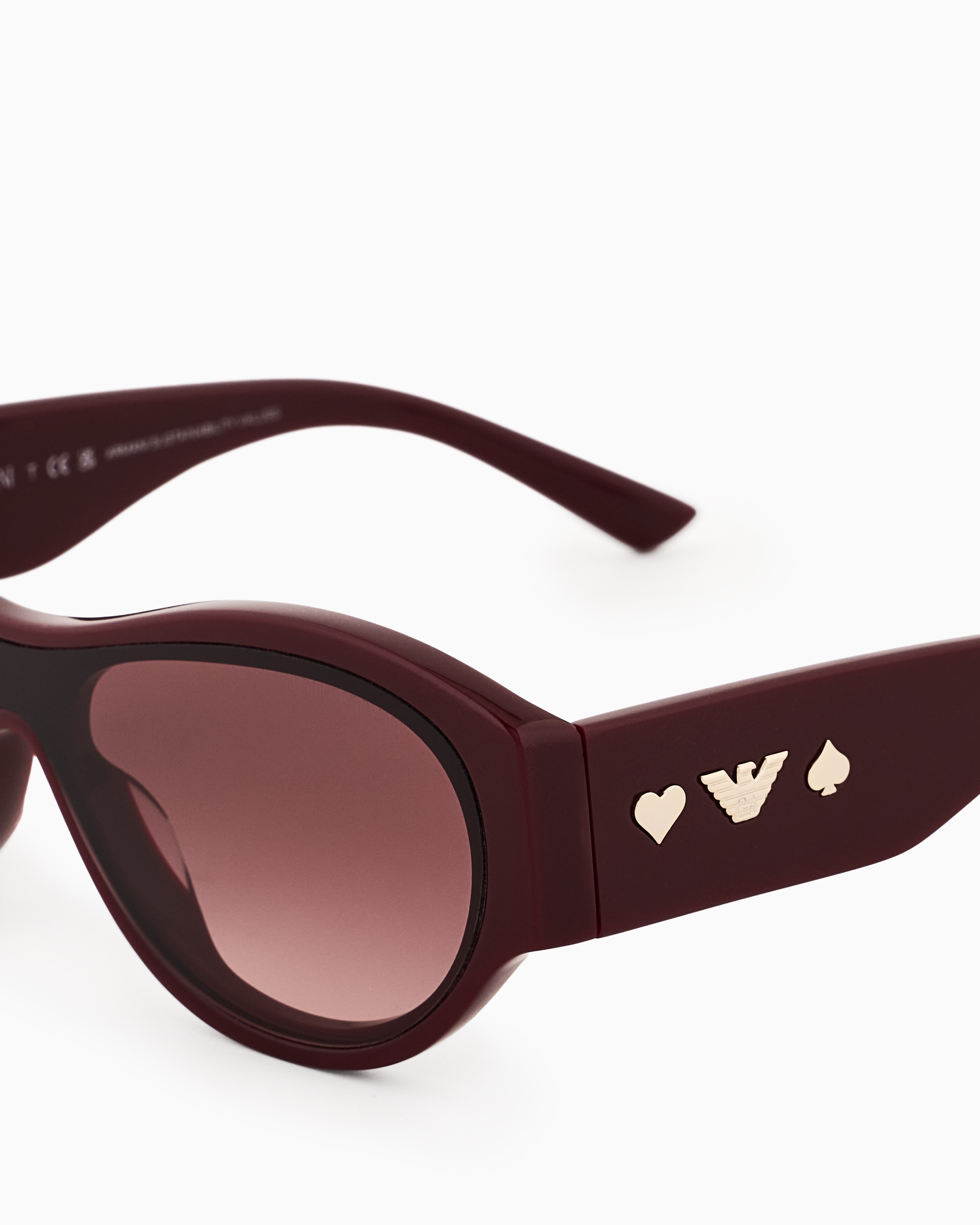 Emporio Armani - Women’s irregular-shaped sunglasses, Woman, Size: 36L