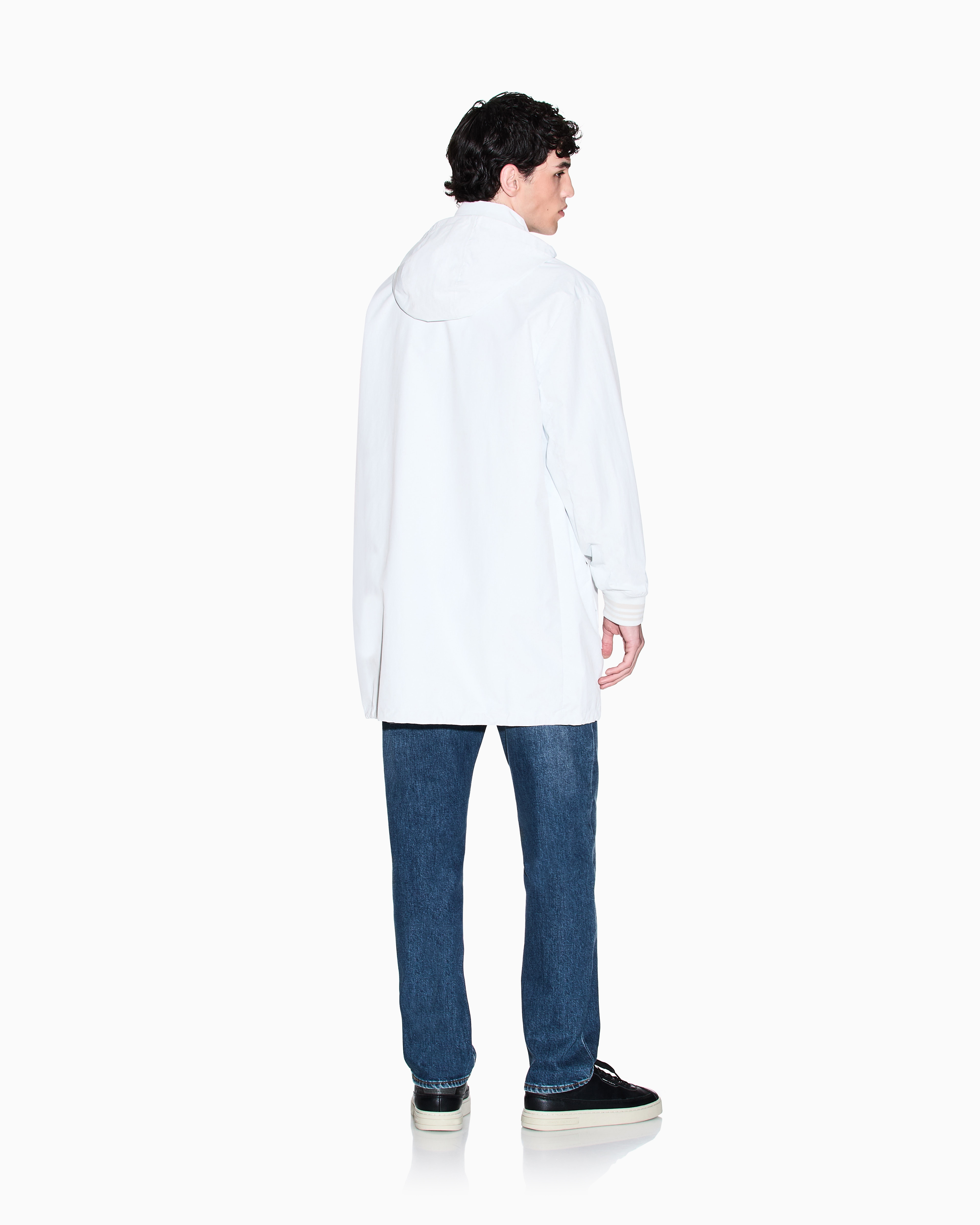 Raincoat with hood