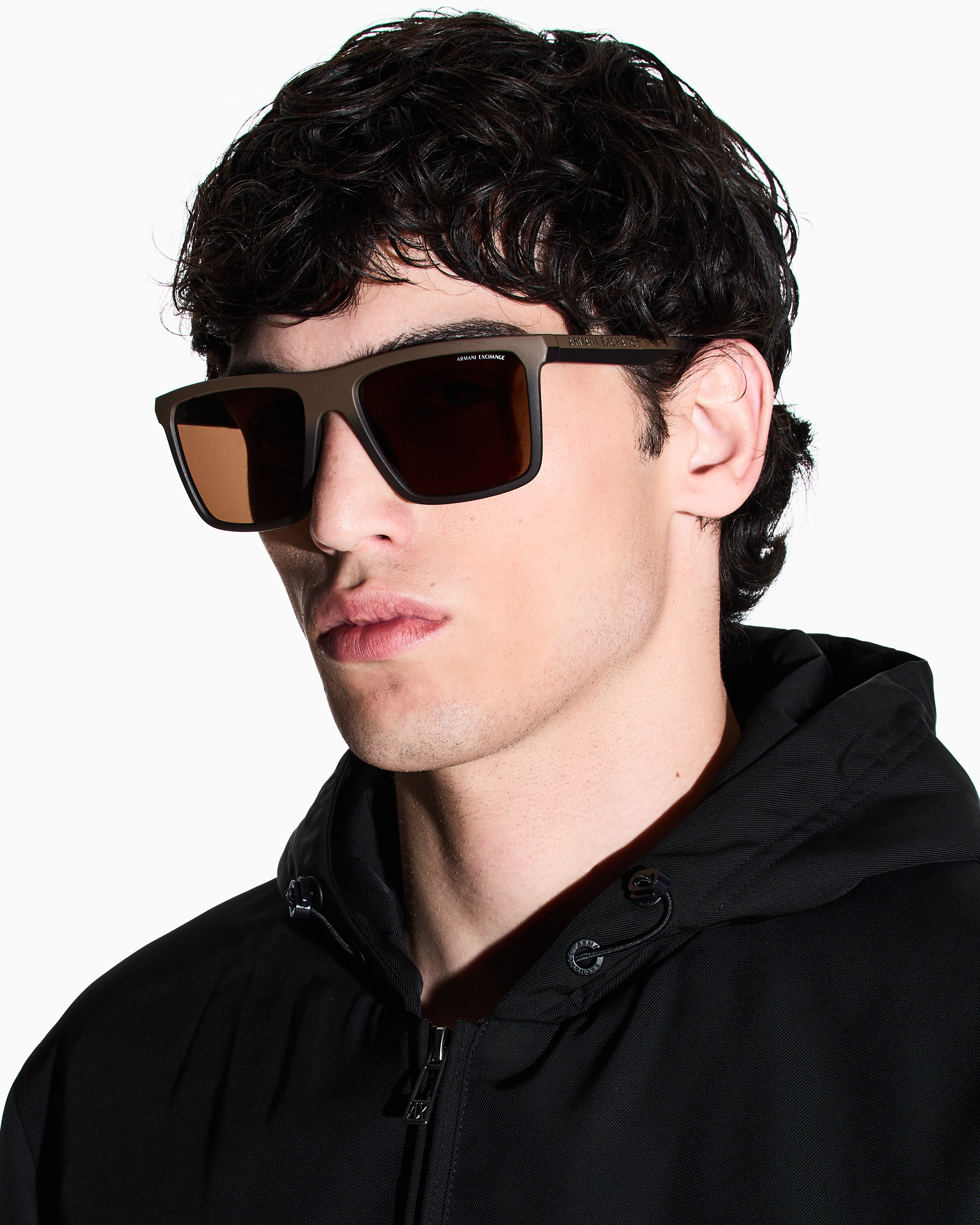 Armani Exchange - Sunglasses, Man, Size: 57L