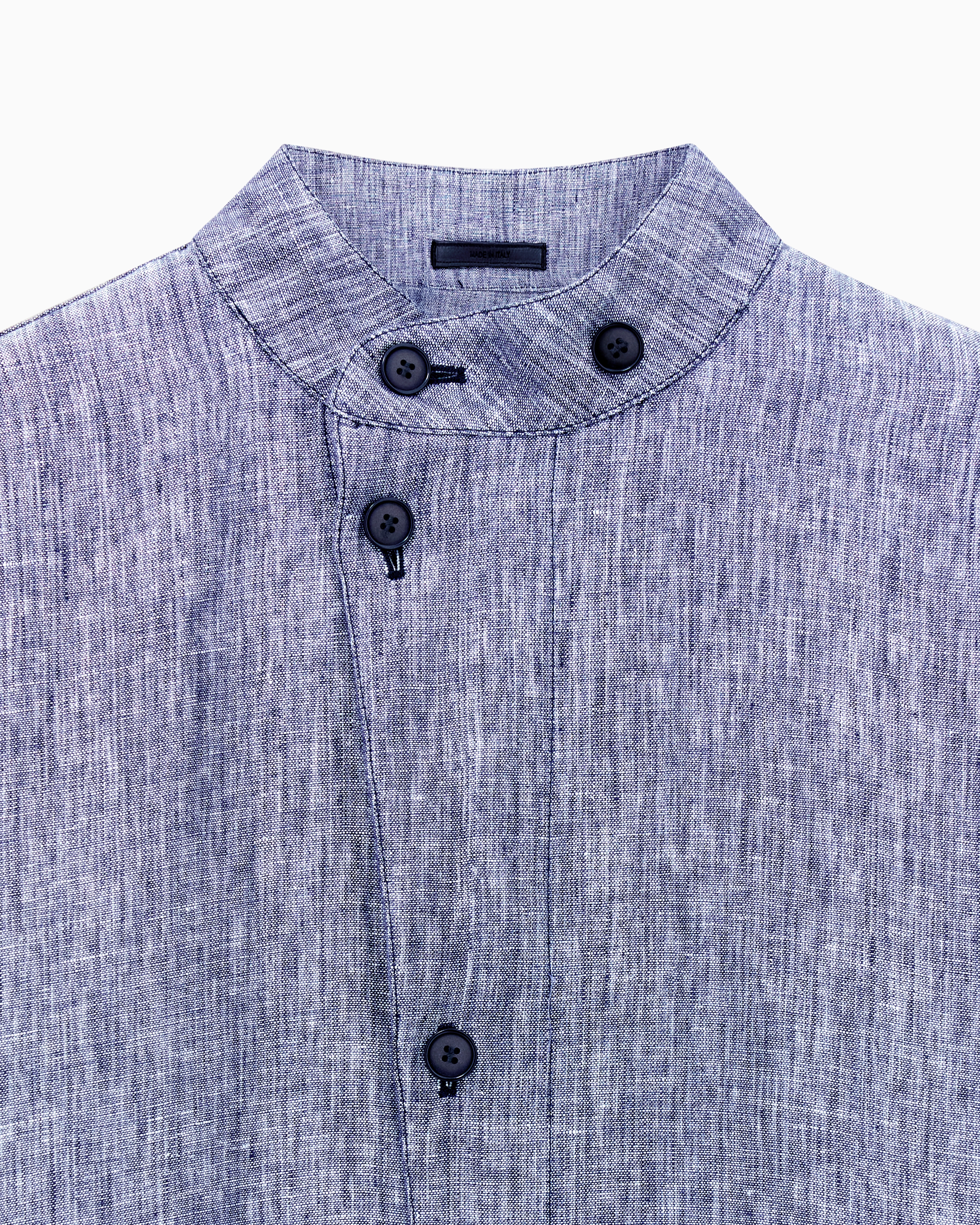 美品 ARMANI シャツブルゾン リネン素材 イタリア製 undefined