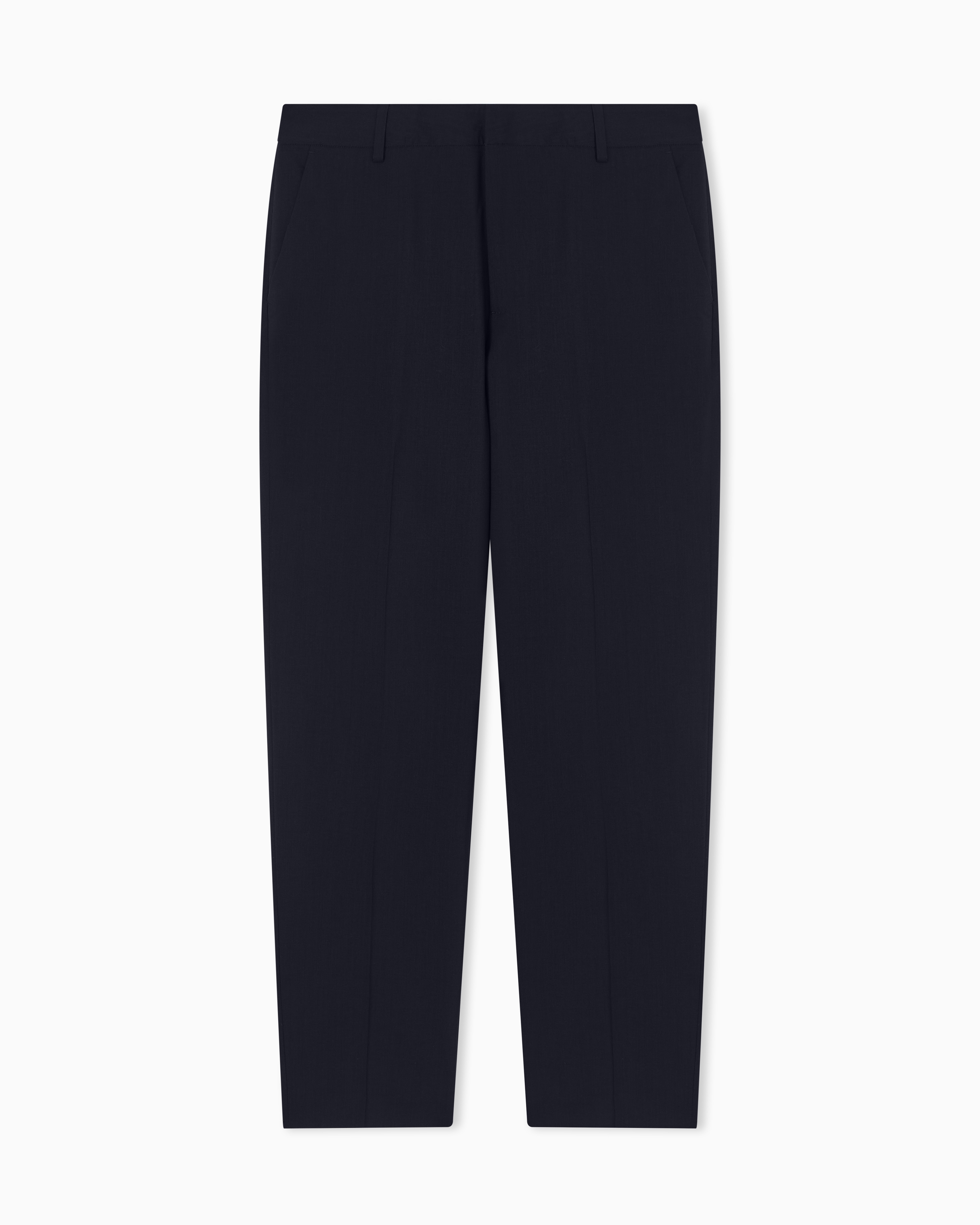 Emporio Armani Pantaloni In Fresco Lana Travel Essential