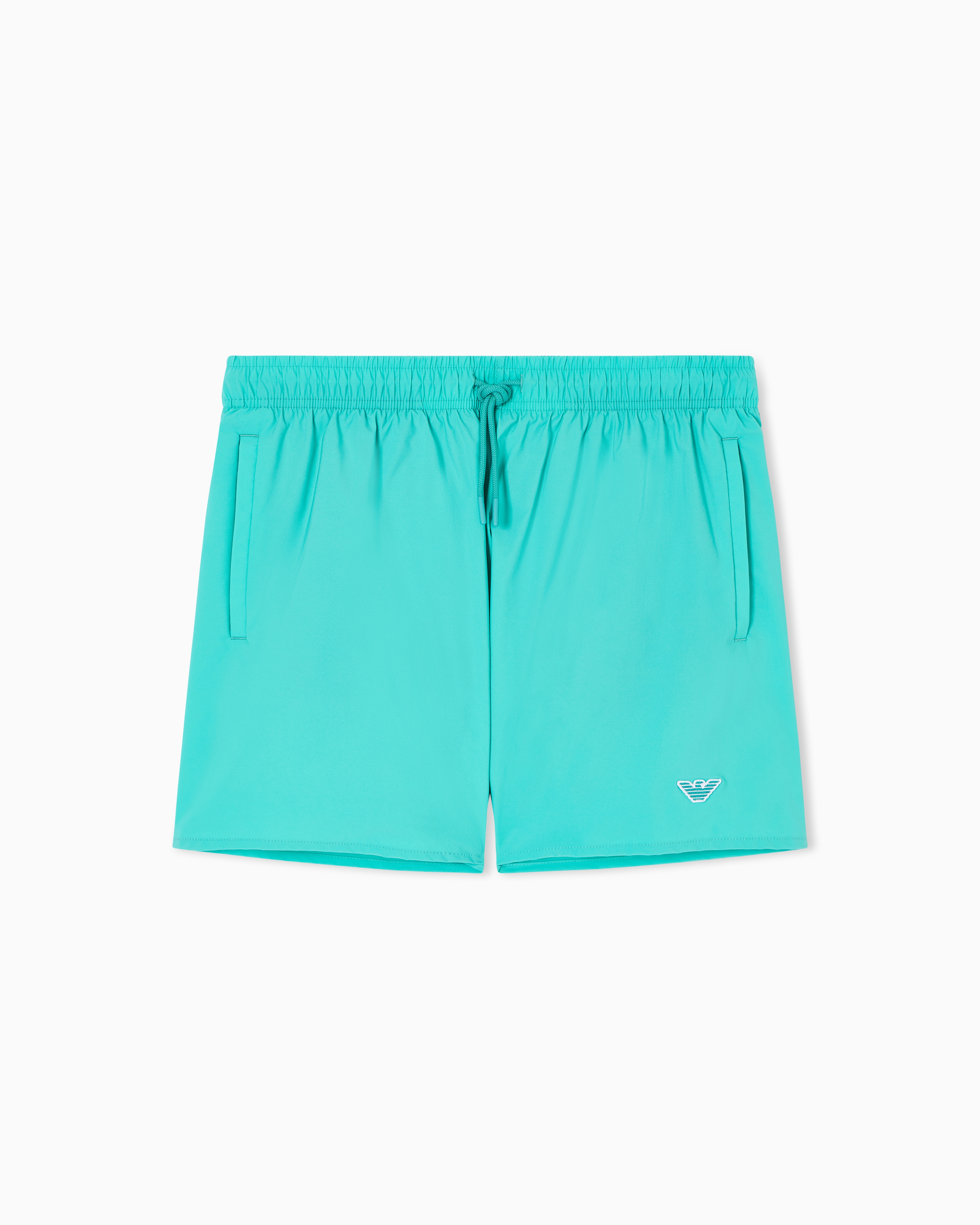 Emporio Armani Green Essential Swim Shorts
