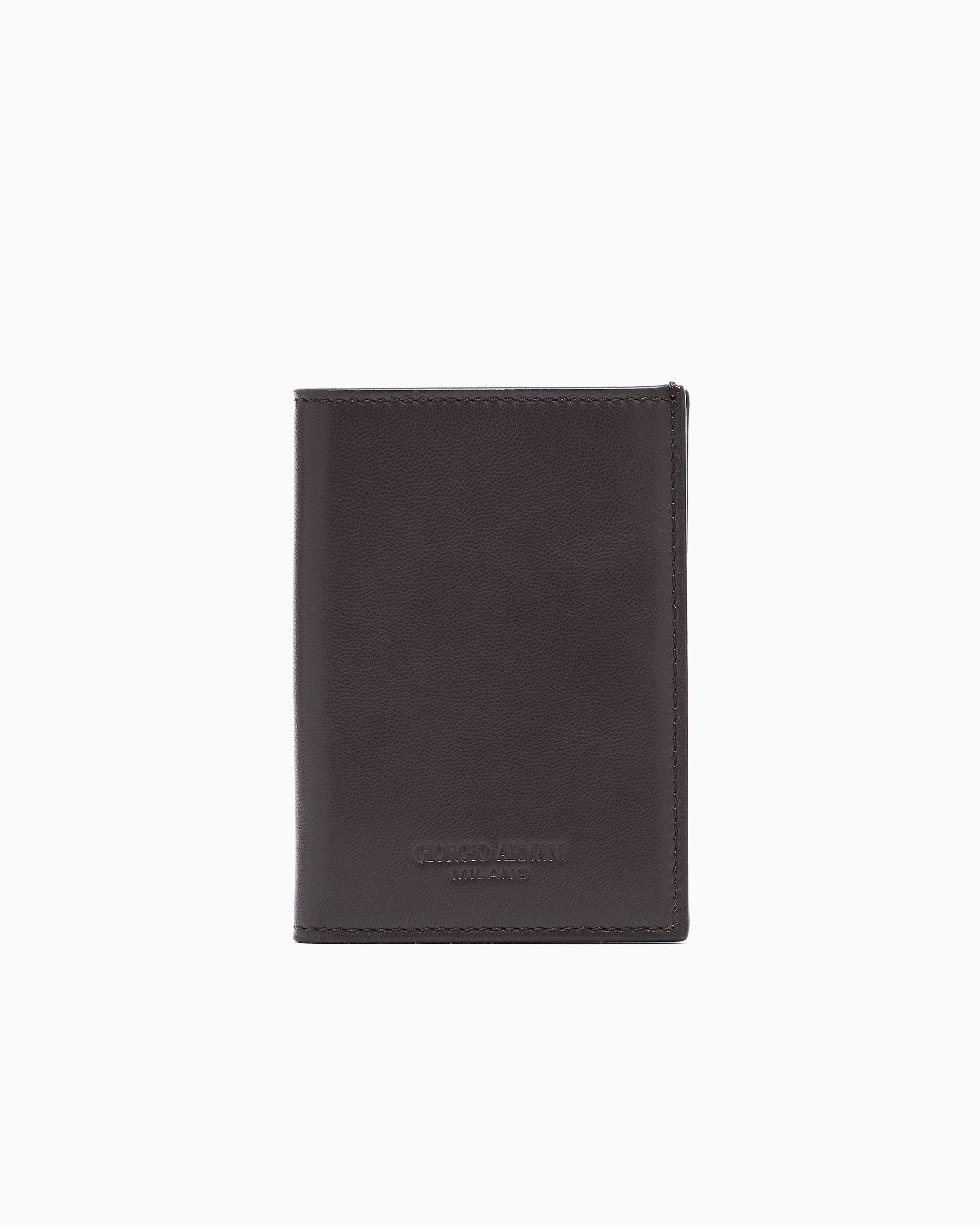 Giorgio Armani Wallets In Brown