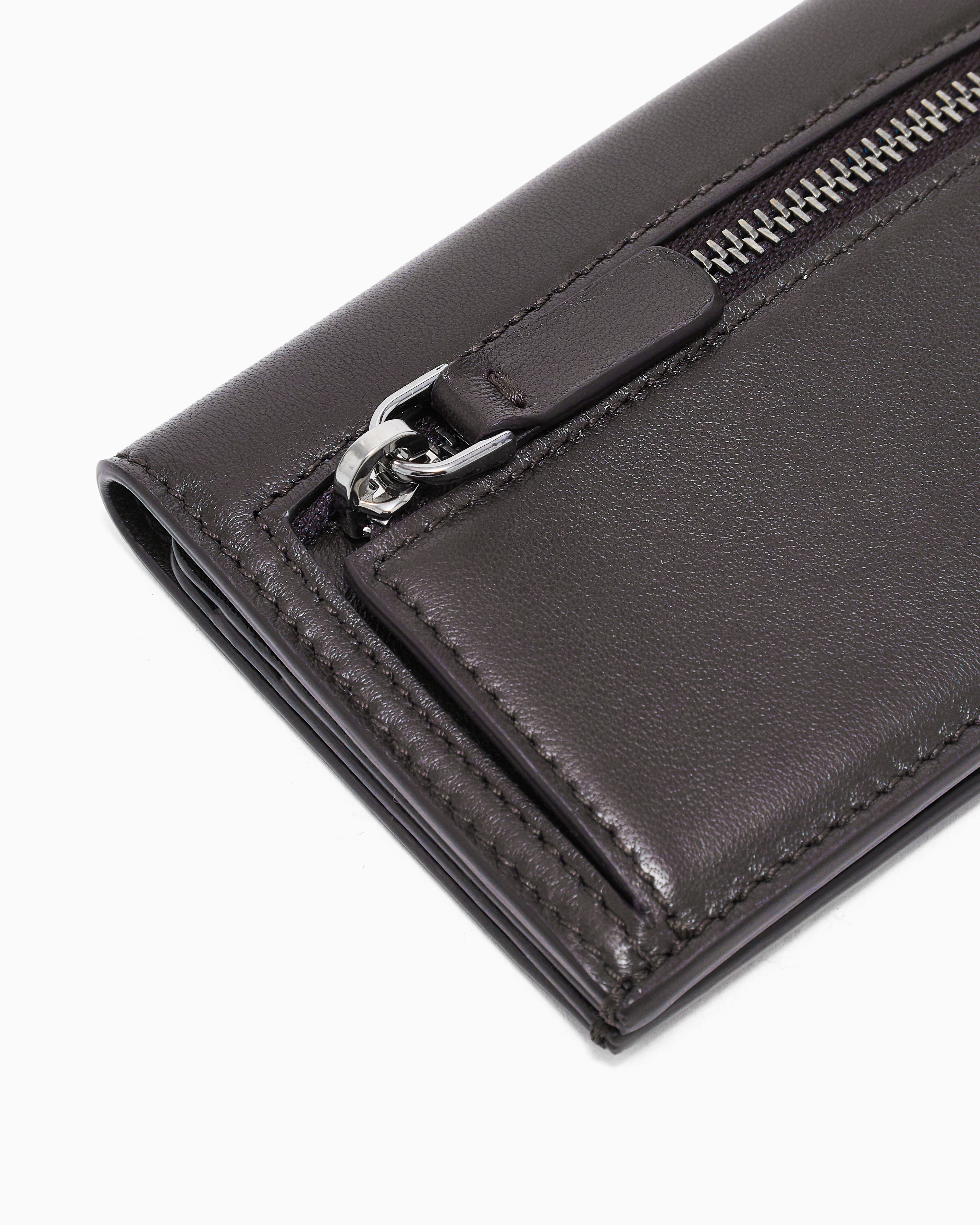 Giorgio Armani Wallets In Brown