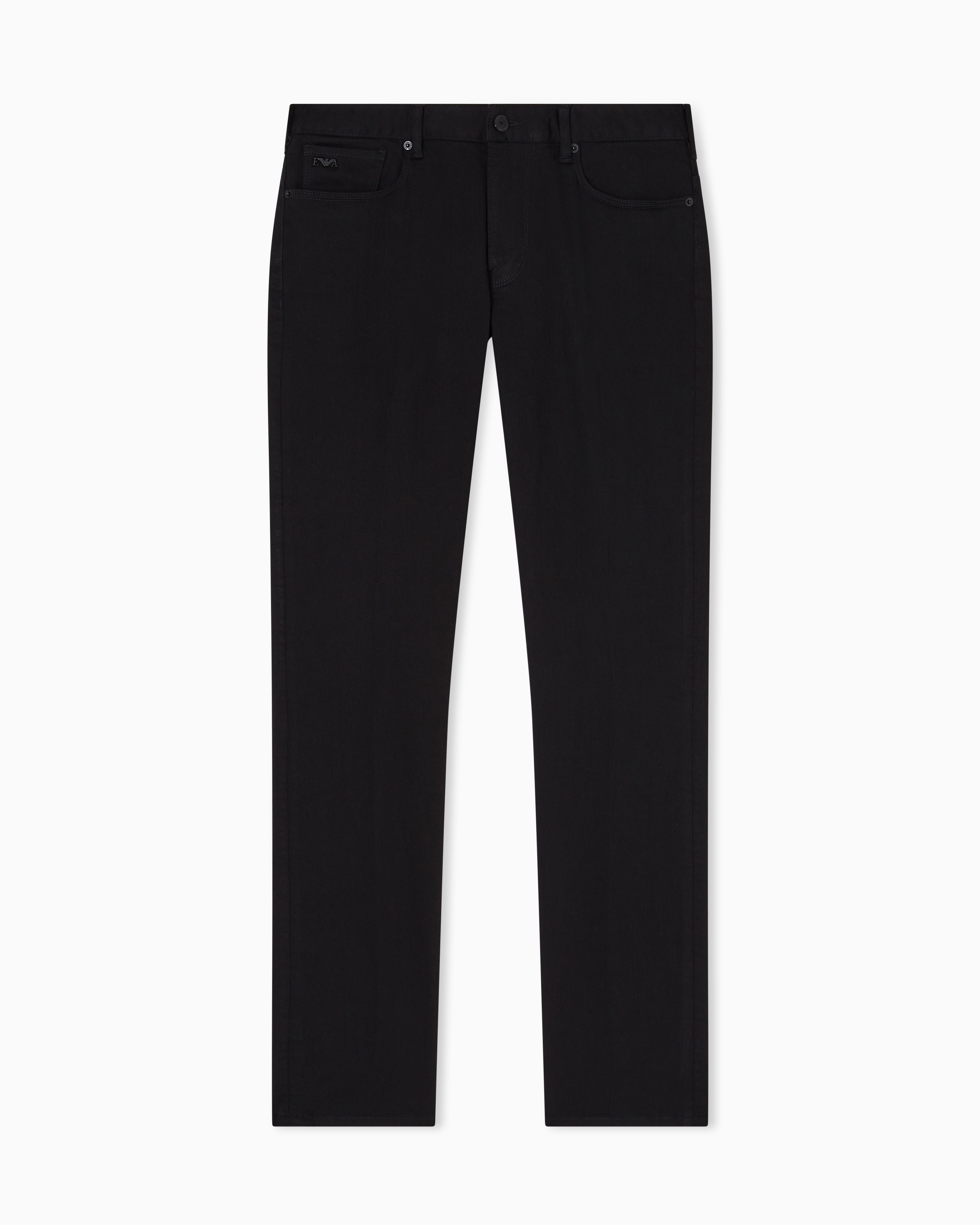 Emporio Armani - J06 slim fit jeans extra comfort denim, Man, Black, Size: