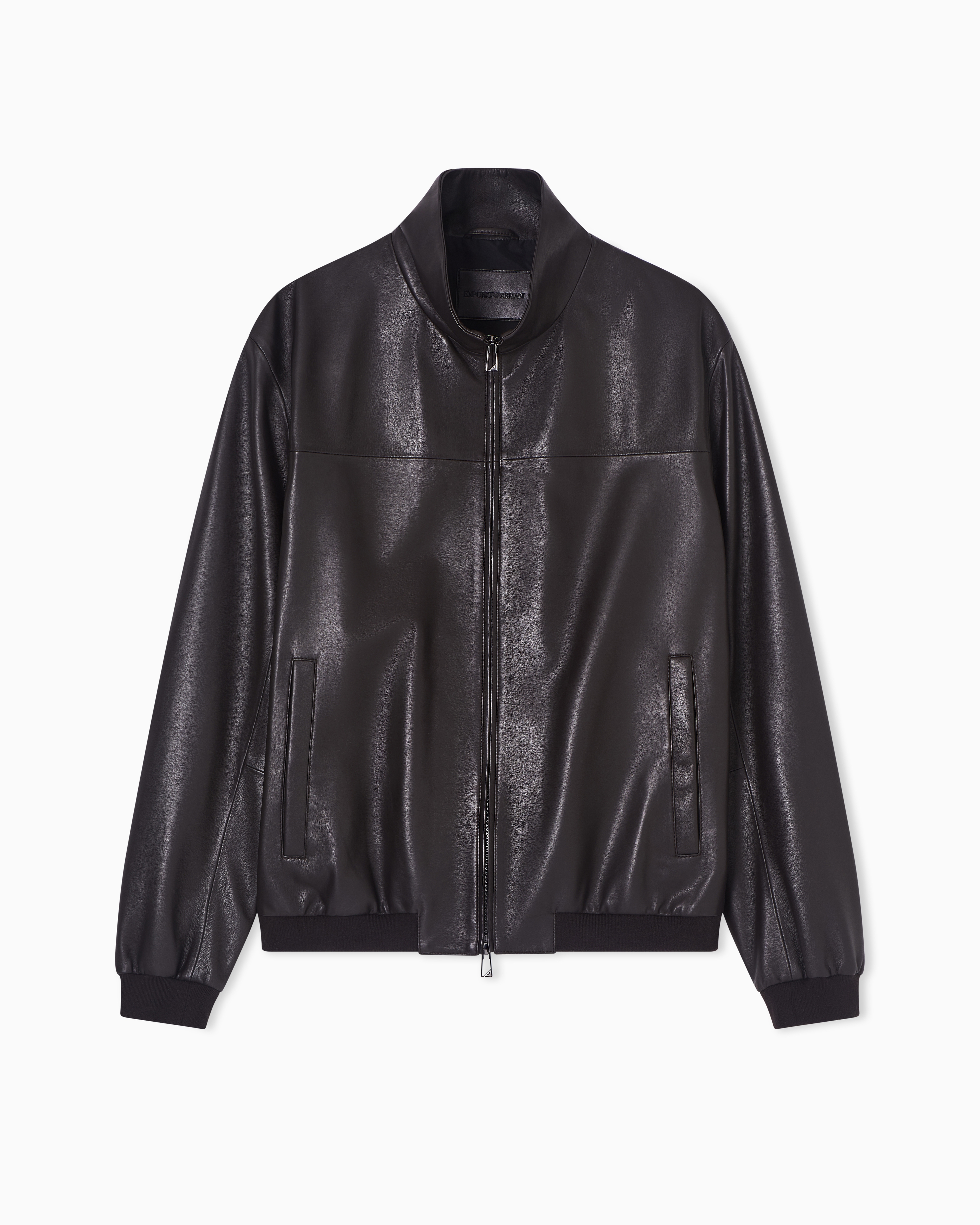 Men's leather clothing: jackets and outerwear | Emporio Armani