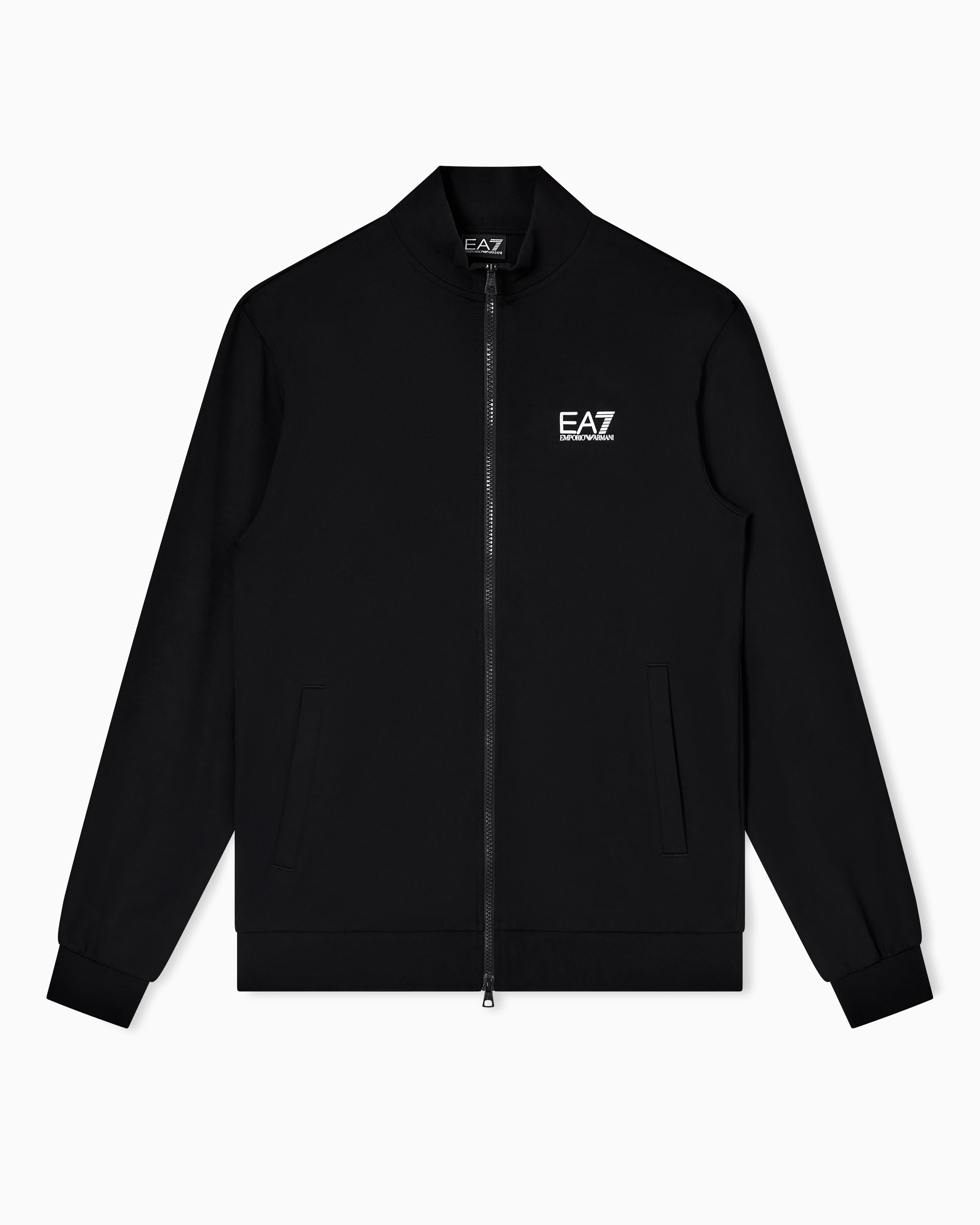 Core Identity cotton zip-up sweatshirt | EA7