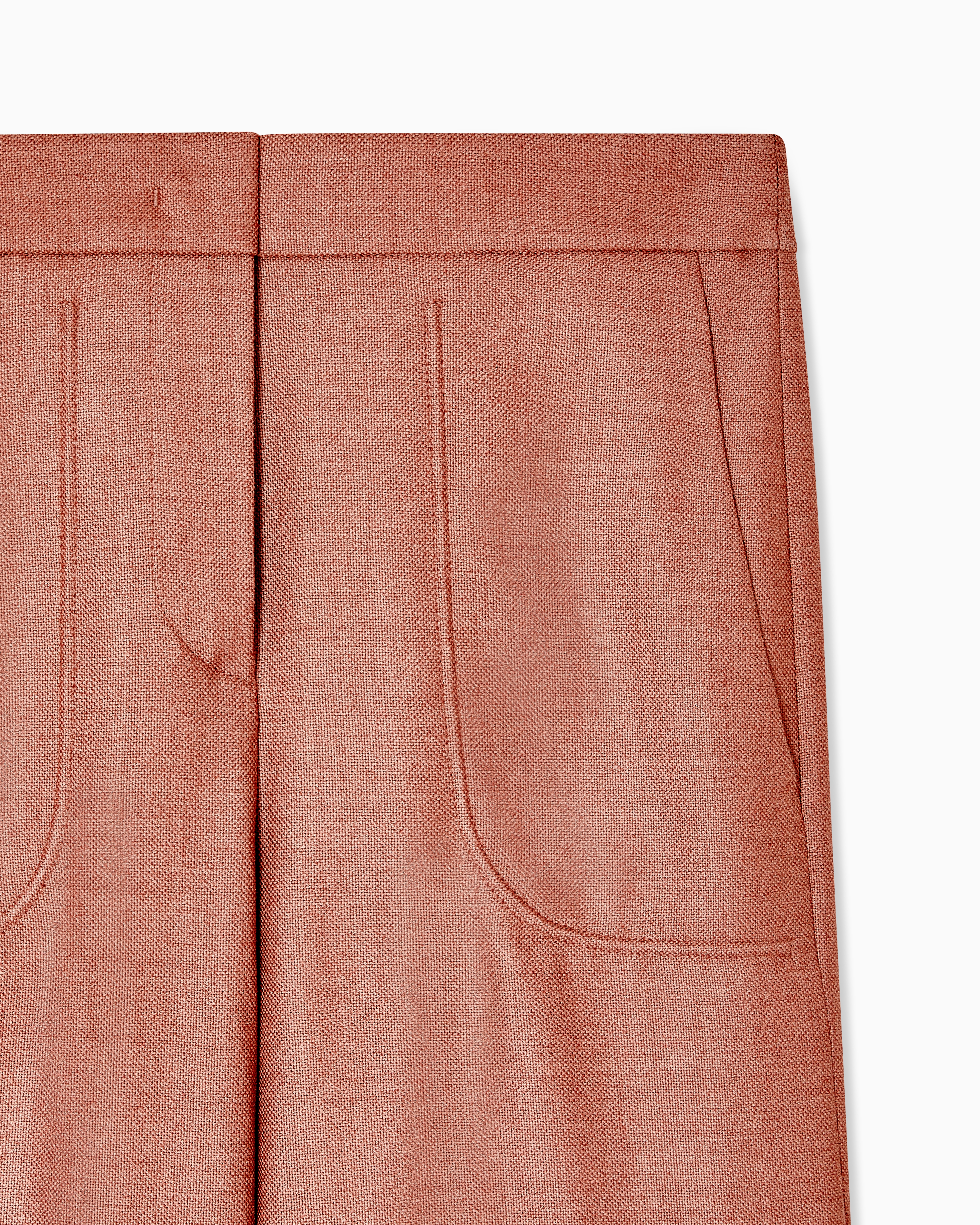 Giorgio Armani Formal Trousers In Pink