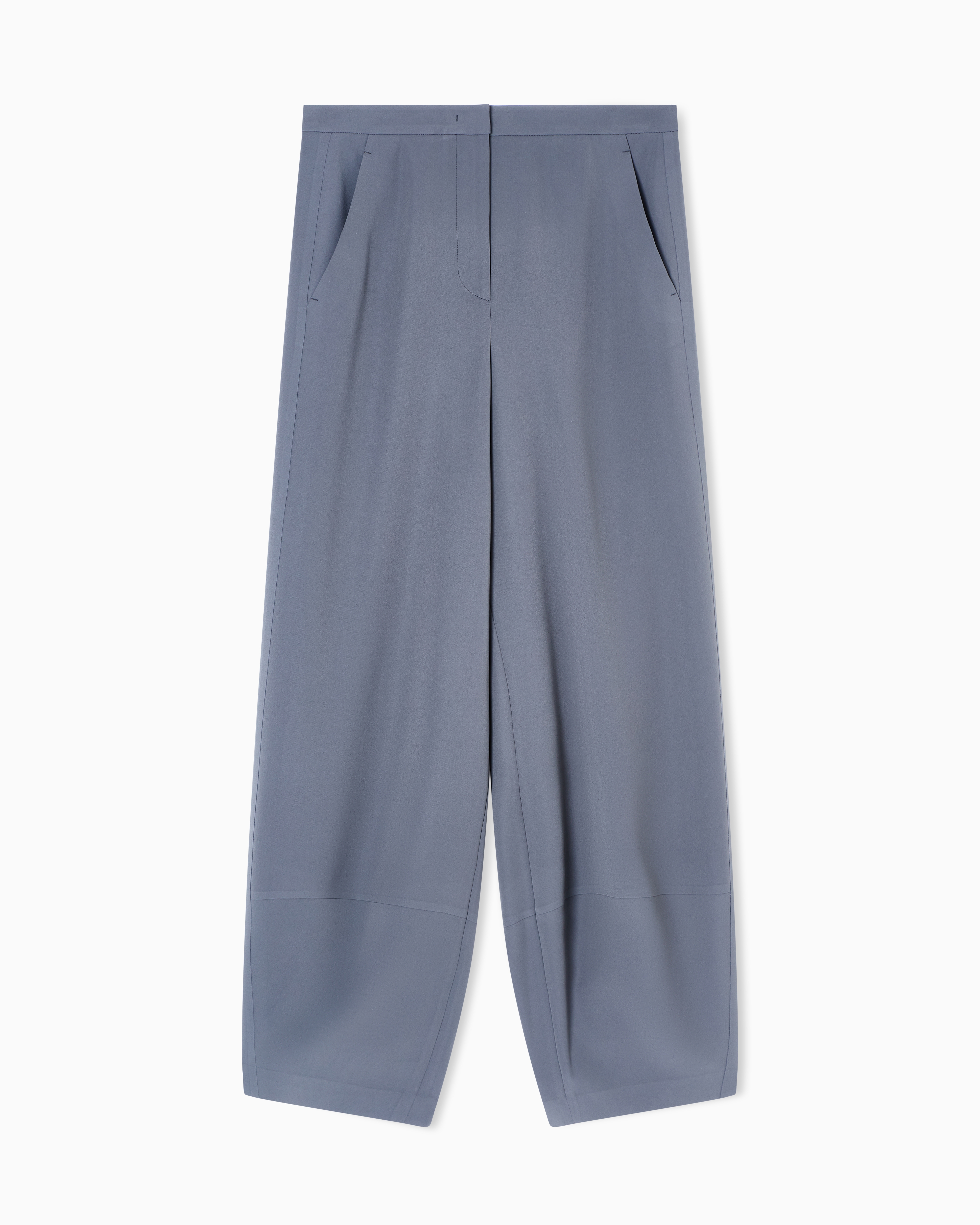 Giorgio Armani Fashion Trousers In Gray