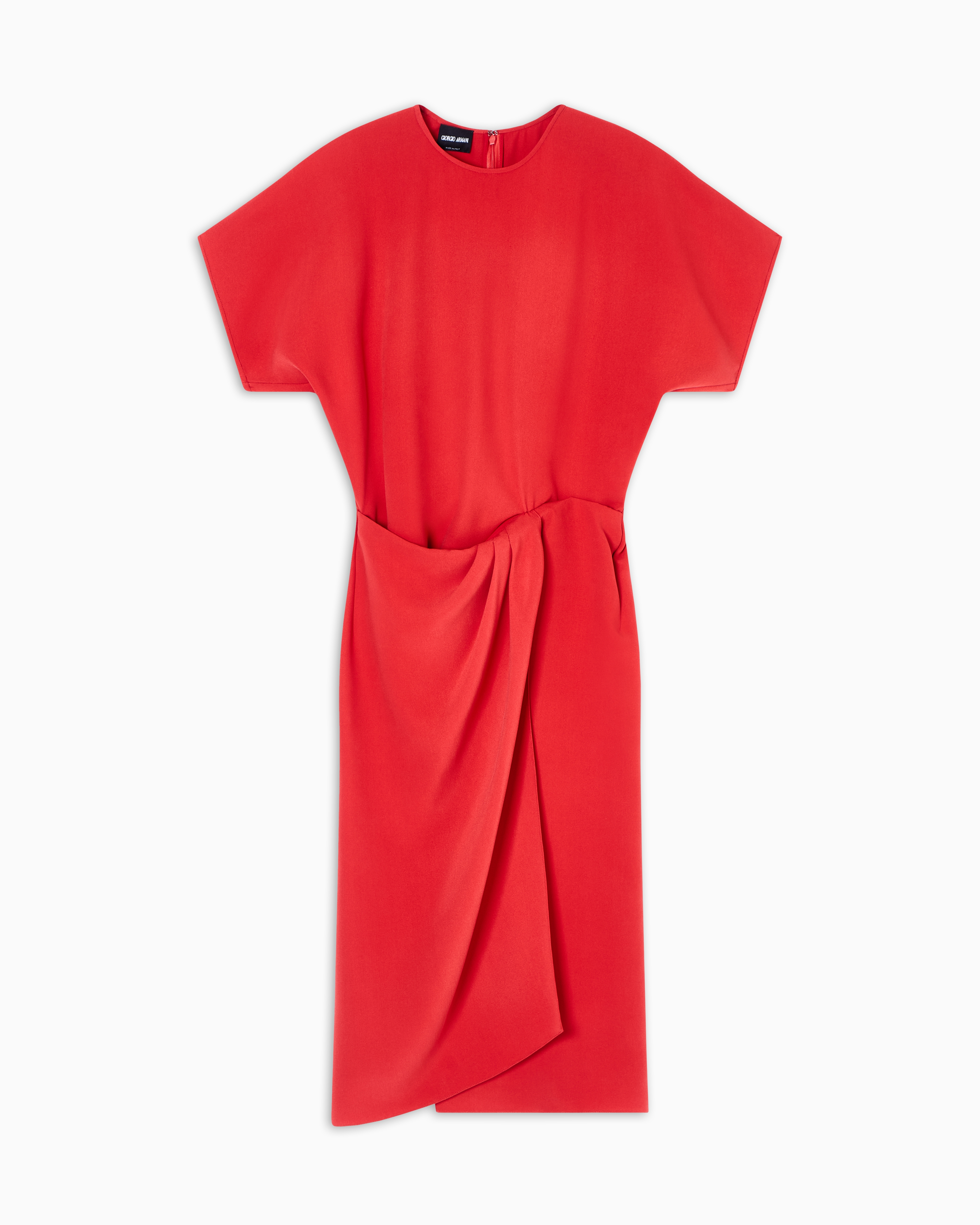 Giorgio Armani Midi Dresses In Red