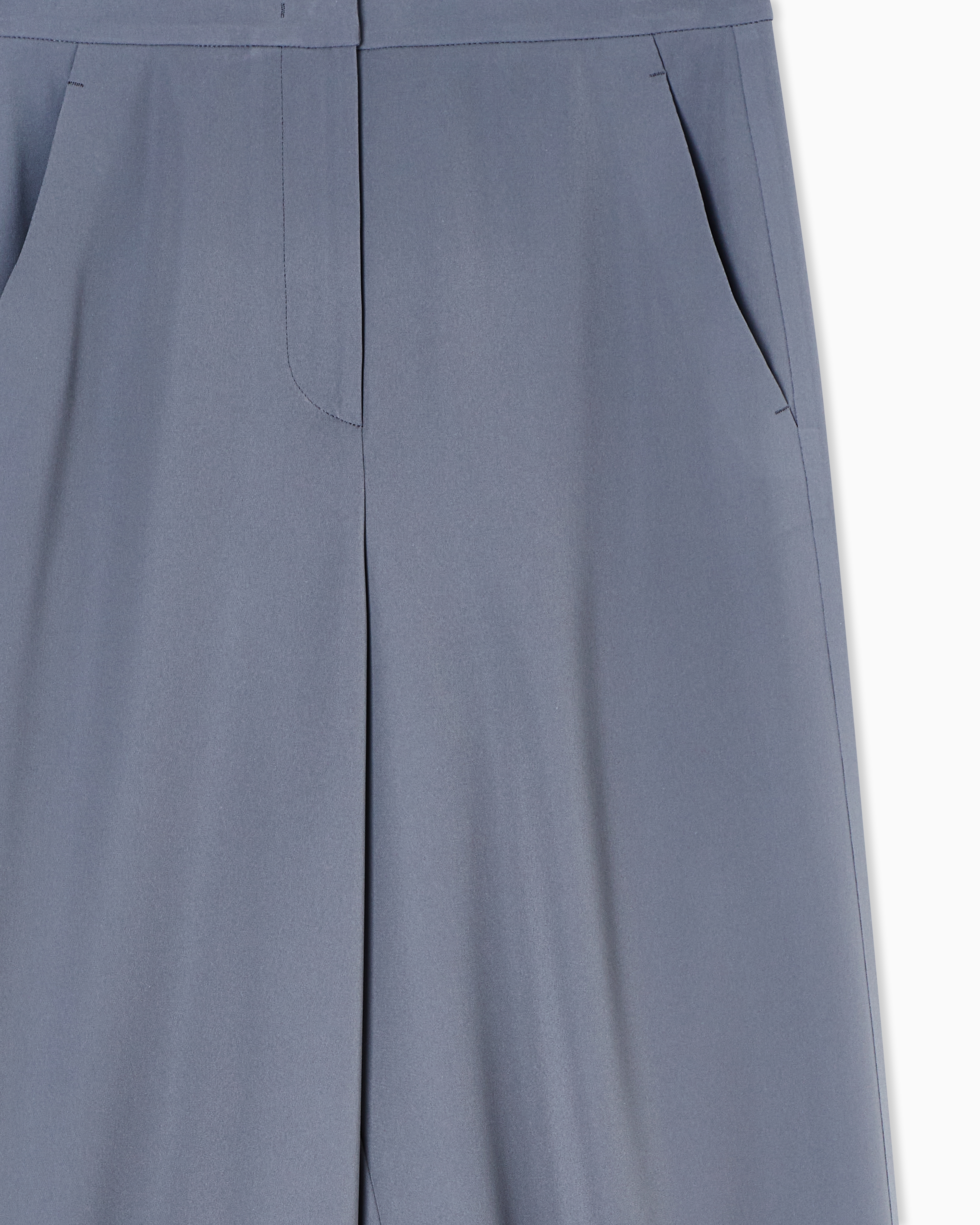 Giorgio Armani Fashion Trousers In Gray