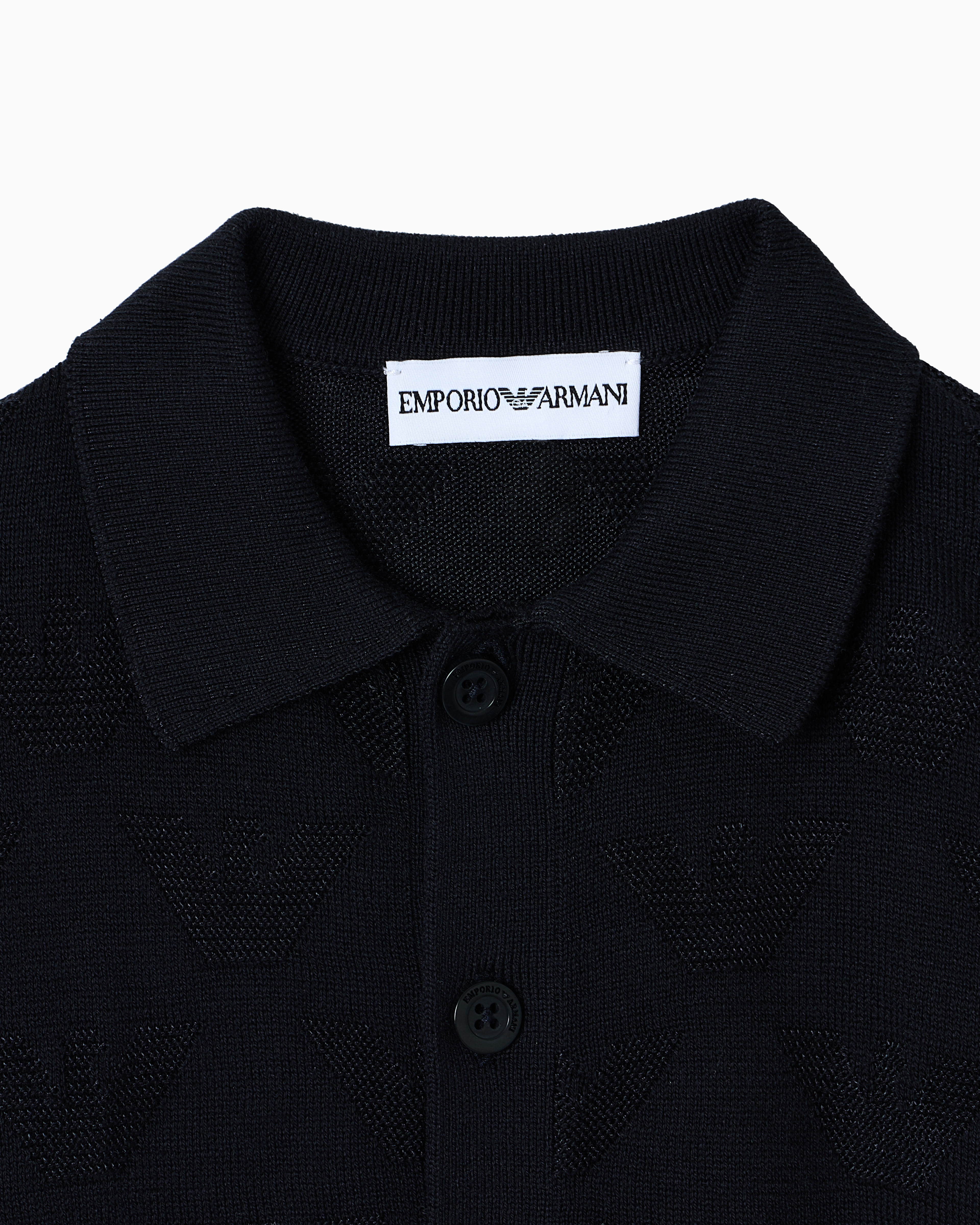 Emporio Armani Cardigans In Blue