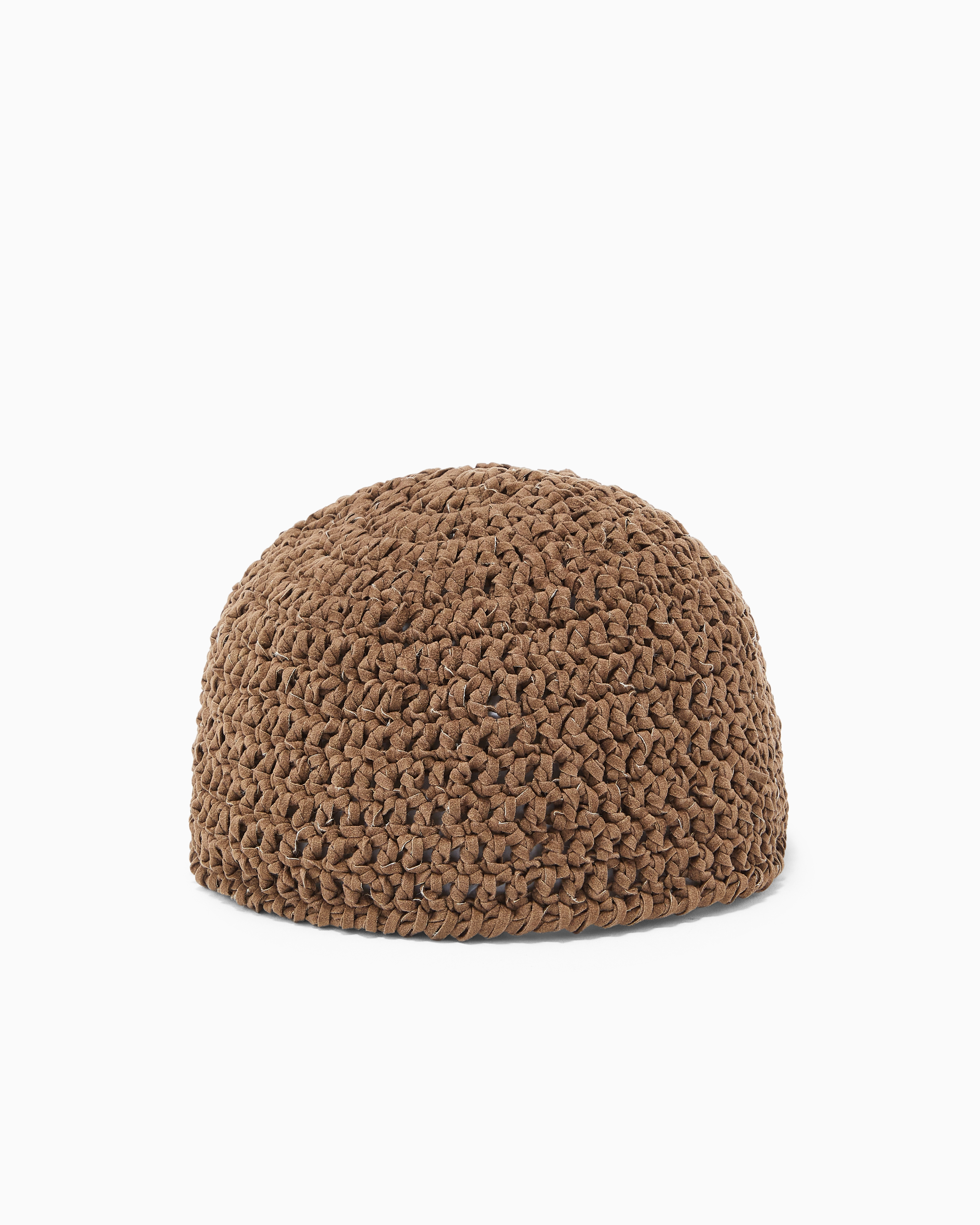 Giorgio Armani Beanies In Brown