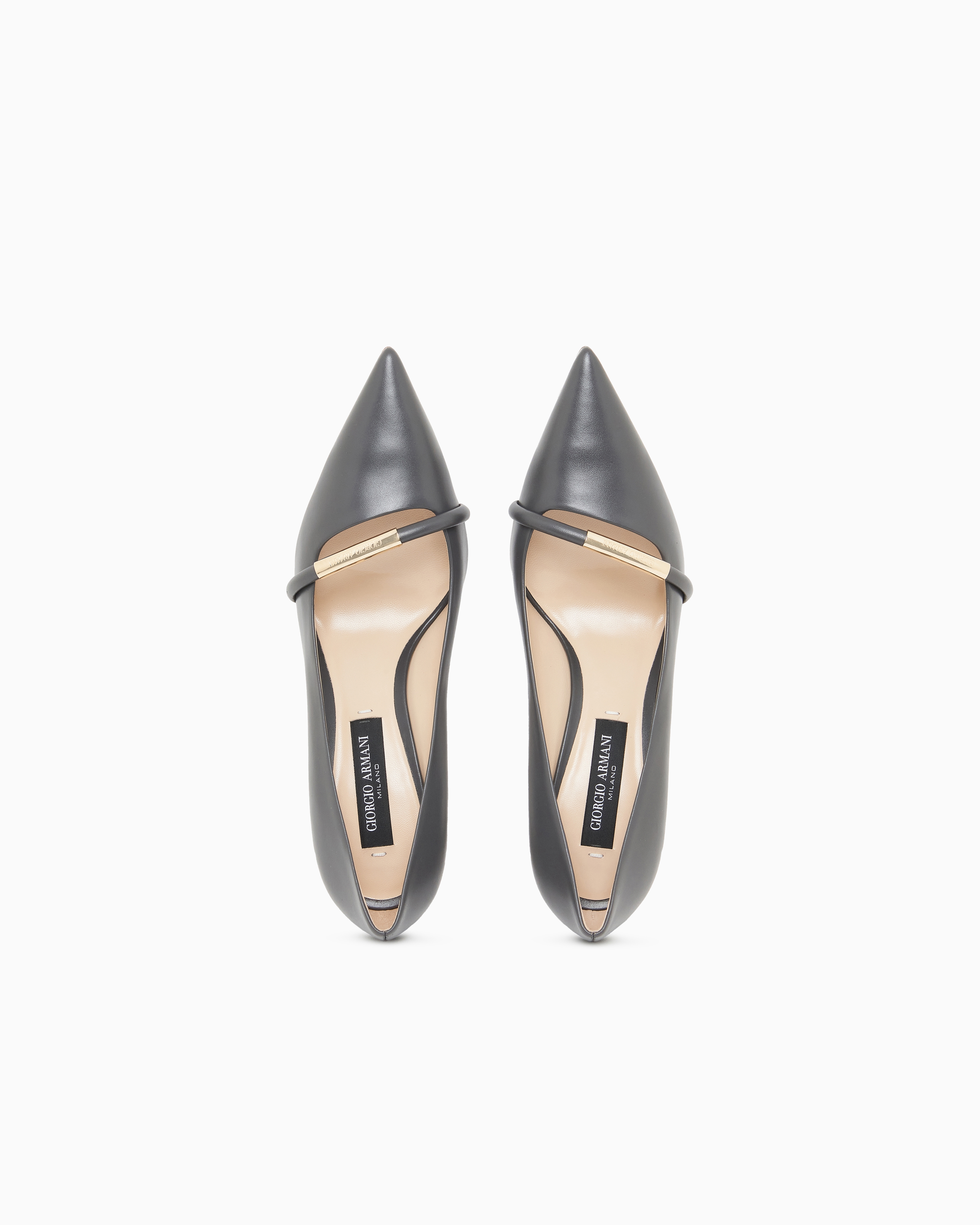 Giorgio Armani Heels In Gray